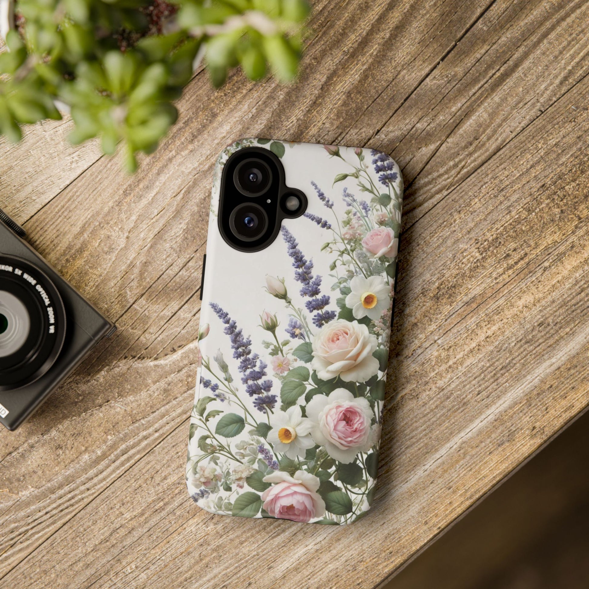 Boho Floral Fall Phone Case for iPhone 16 pro15 14 13 12  21 23 Samsung, and Pixel | Stylish Protective Cover Gift for Her Perfect for Floral Lover