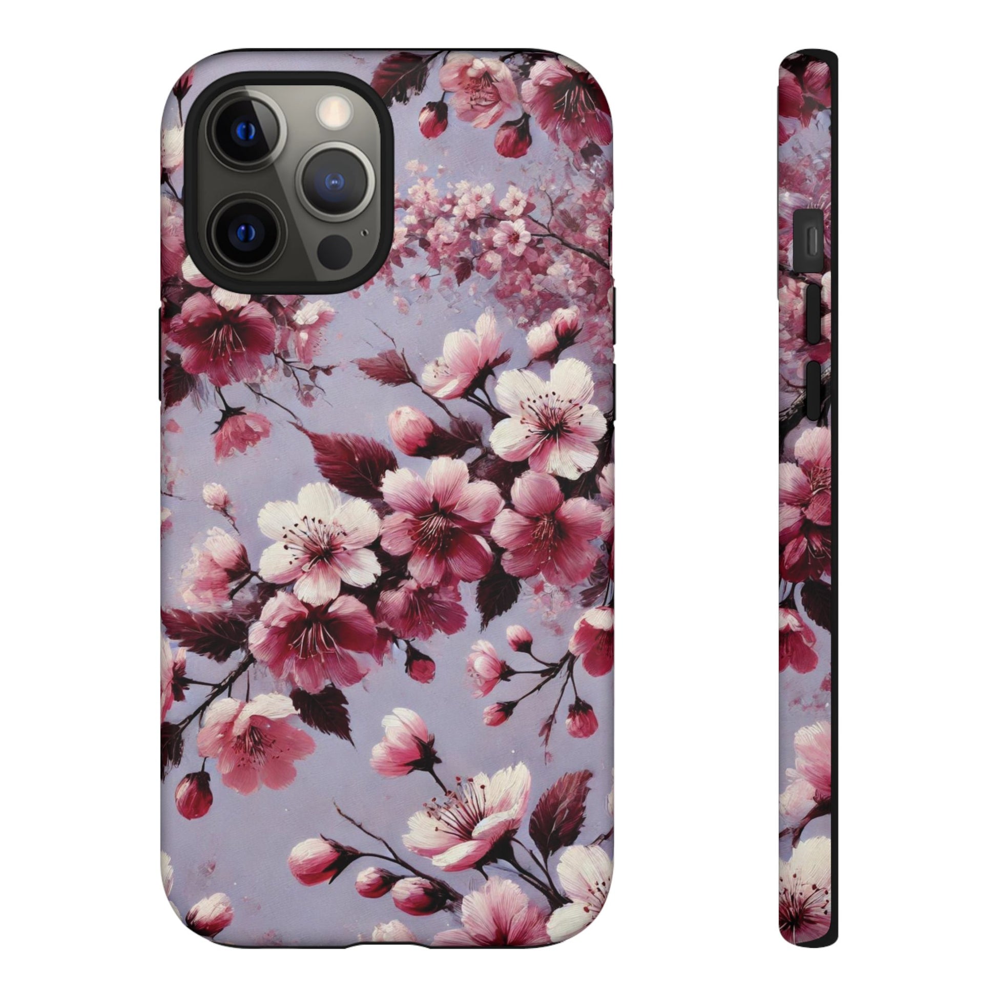 Lavender Floral Fall Phone Case for iPhone 16 pro15 14 13 12  21 23 Samsung, and Pixel | Stylish Protective Cover Gift for Her Perfect for Floral Lover