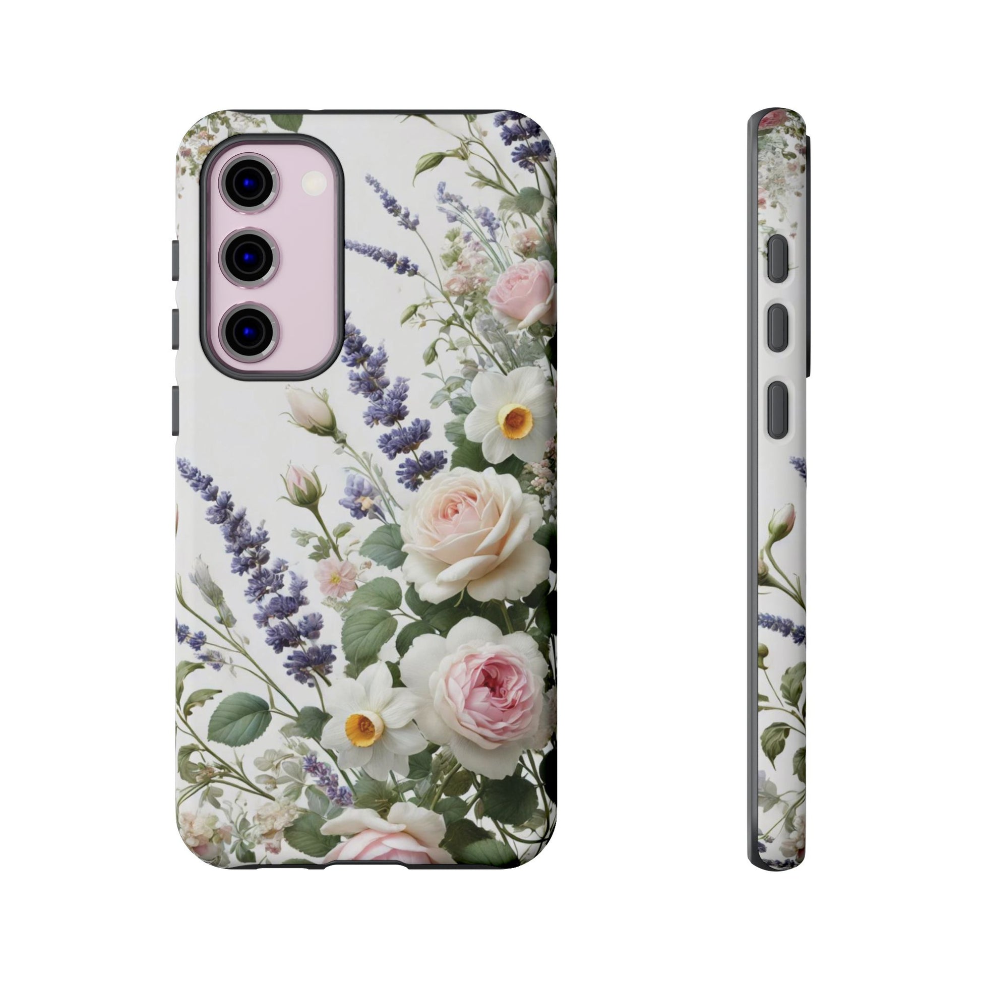 Boho Floral Fall Phone Case for iPhone 17,16  21 23 Samsung, and Pixel | Stylish Protective Cover Gift for Her Perfect for Floral Lover