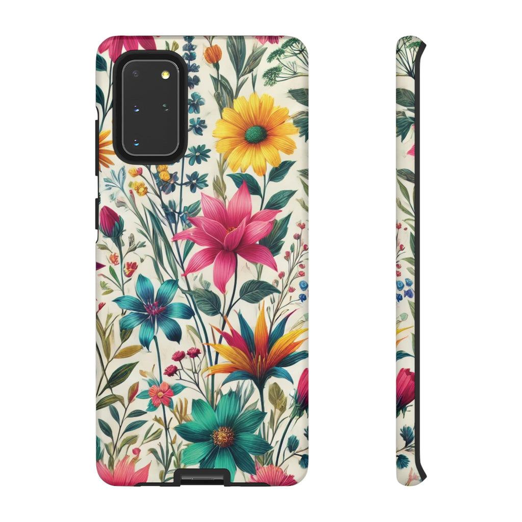Wildflowers Boho Chic Design Phone Case - Stylish, Protective Cover for All Models Gift for Mom Accessory Gift for Her