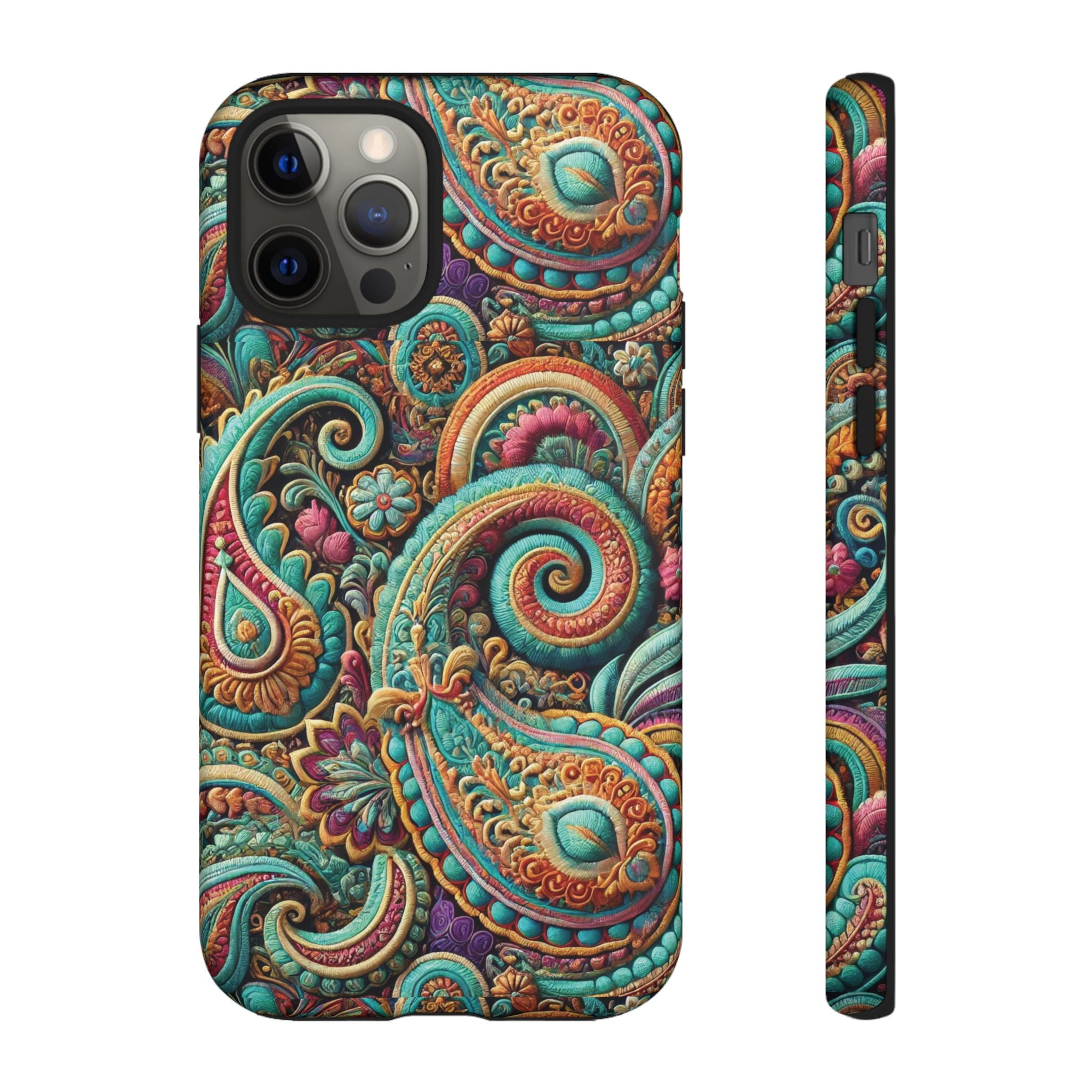 Best Paisley Phone Case Tough, Faithful Phone Cases & Religious iPhone Accessories: Protect Your Device & Show Perfect Gift for Her