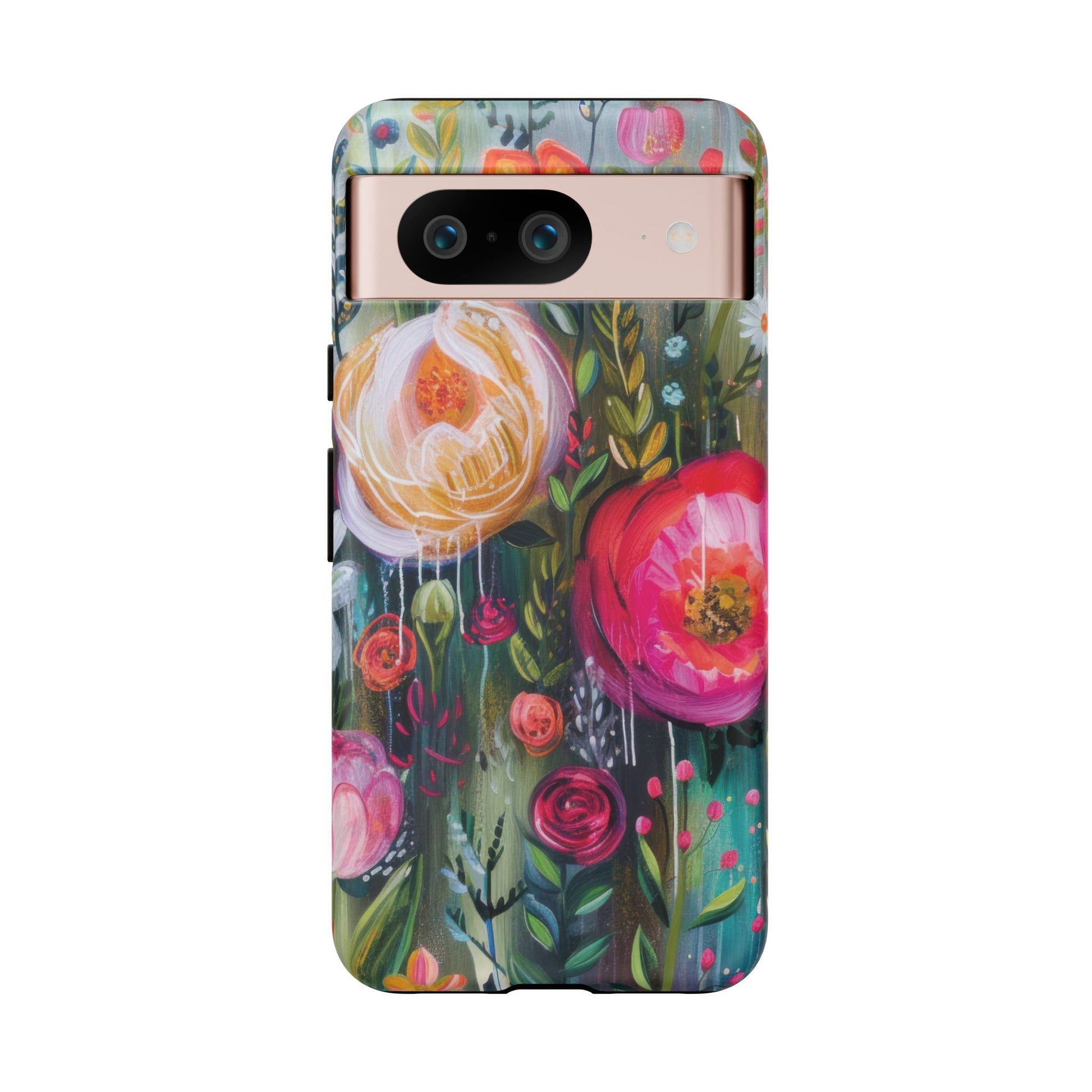 Watercolor Boho Floral Phone Case for iPhone 17 case Samsung, and Pixel | Stylish Protective Cover Gift for Her Perfect for Floral Lover