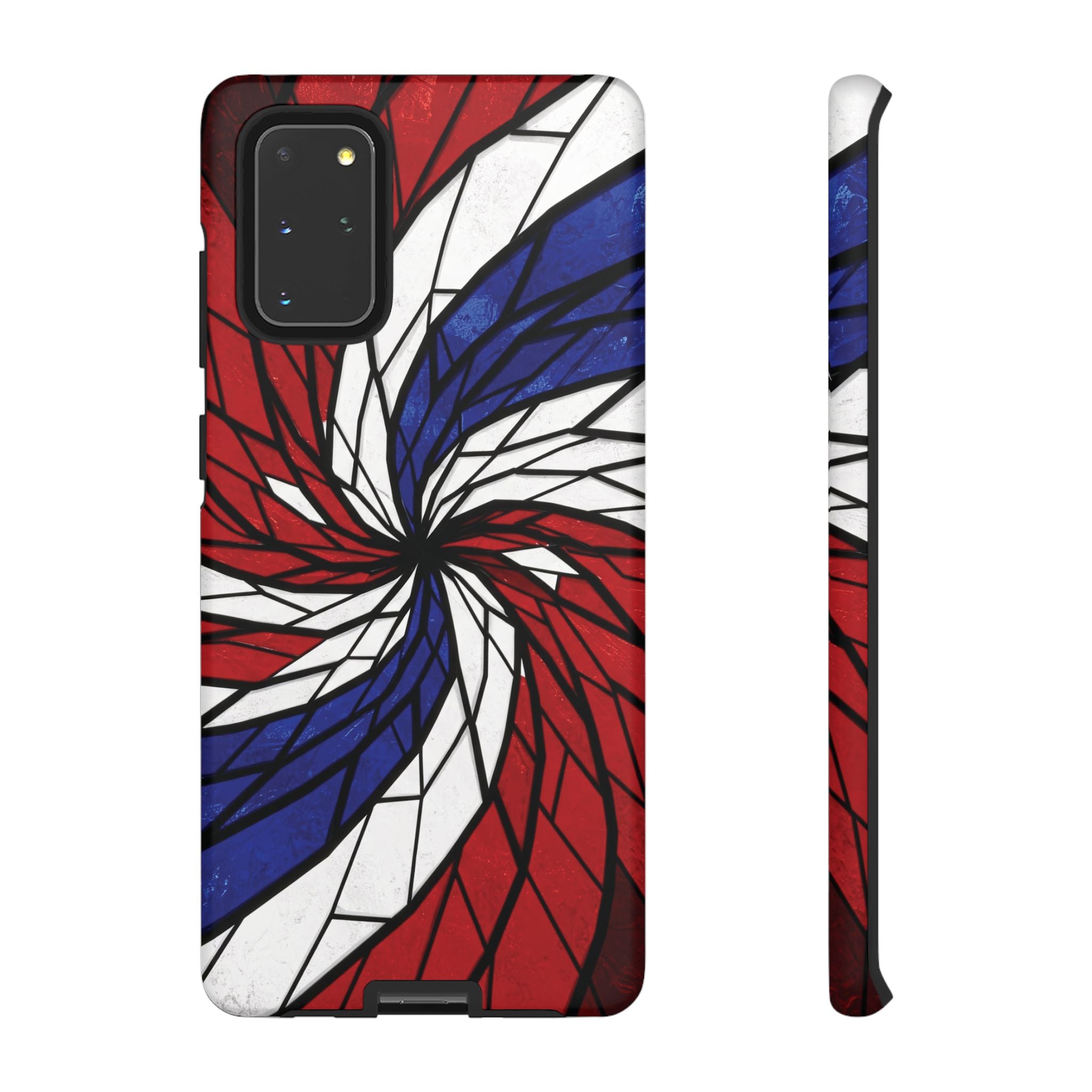 Patriotic Red White & Blue Phone Case – USA Flag Design, Independence Day Gift, Protective Cover for iPhone, Samsung, Pixel