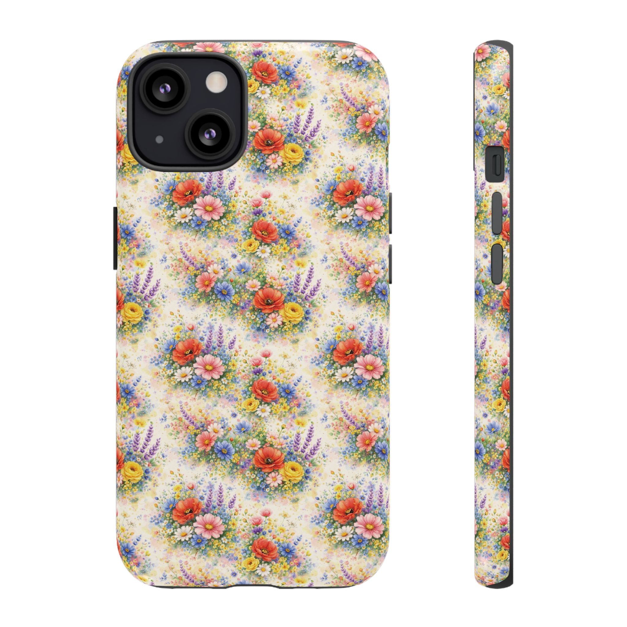 Watercolor Wildflowers Phone Case — Tough Cases
