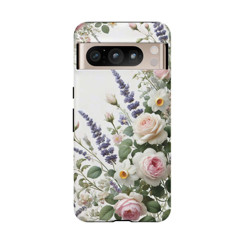 Boho Floral Fall Phone Case for iPhone 16 pro15 14 13 12  21 23 Samsung, and Pixel | Stylish Protective Cover Gift for Her Perfect for Floral Lover