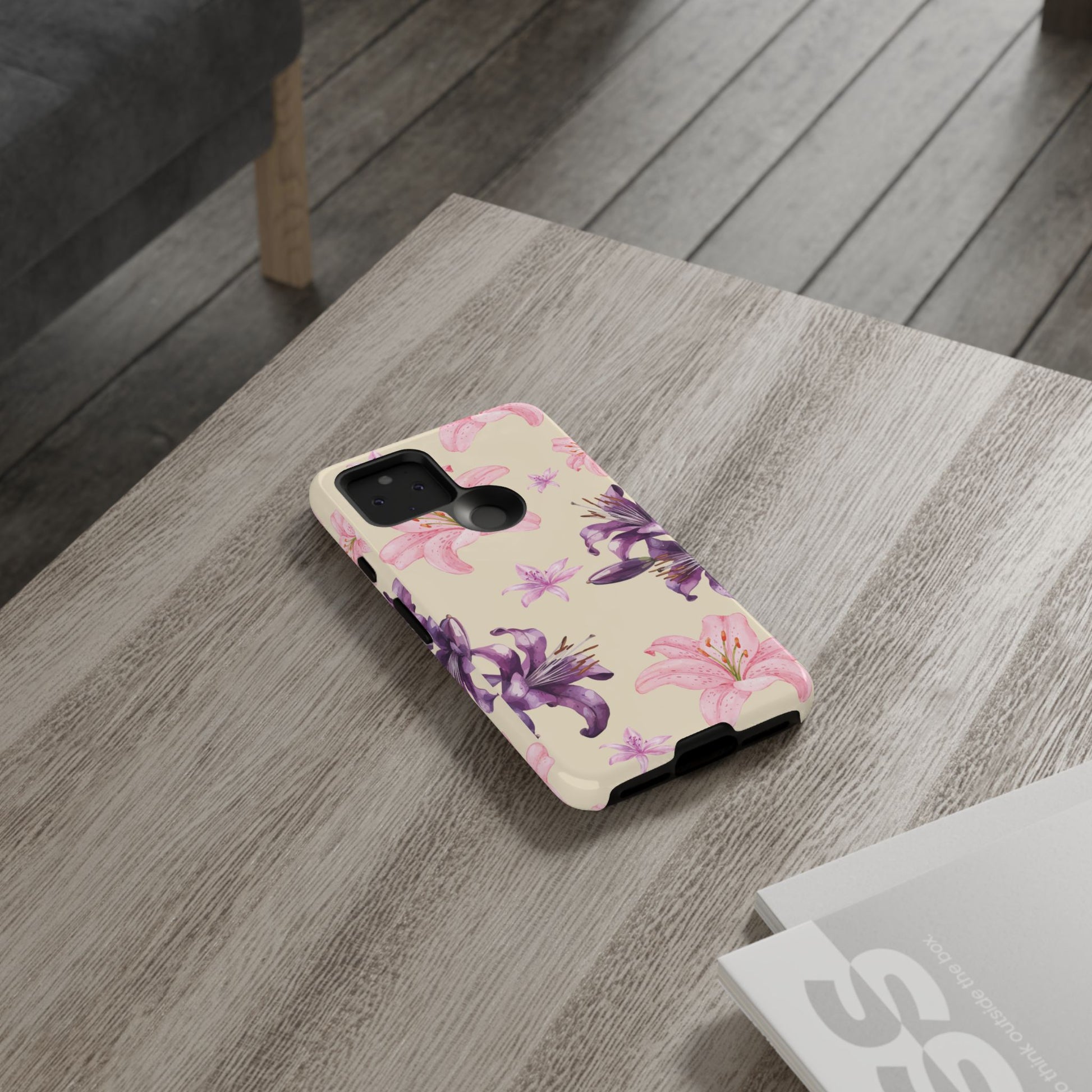 Blooming Tiger Lily Phone Case - Compatible with iPhone, Samsung, and Pixel | Stylish Protective Cover Gift for Her Perfect for Floral Lover