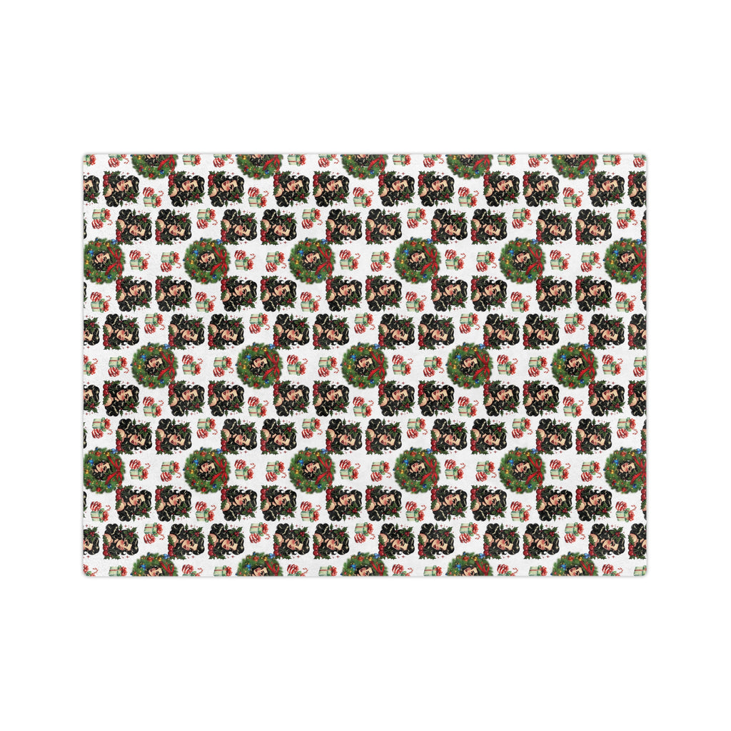 Retro 50s Women Minky Blanket Throw Ultra-Soft Minky Blanket Cozy Comfort Blanket Elegant Home Decor Plush Microfiber for Maximum Comfort Blanket, Perfect for Snuggling Decor, Cozy All-Season Warmth, Housewarming Gift Throw - MRSBYVALLE