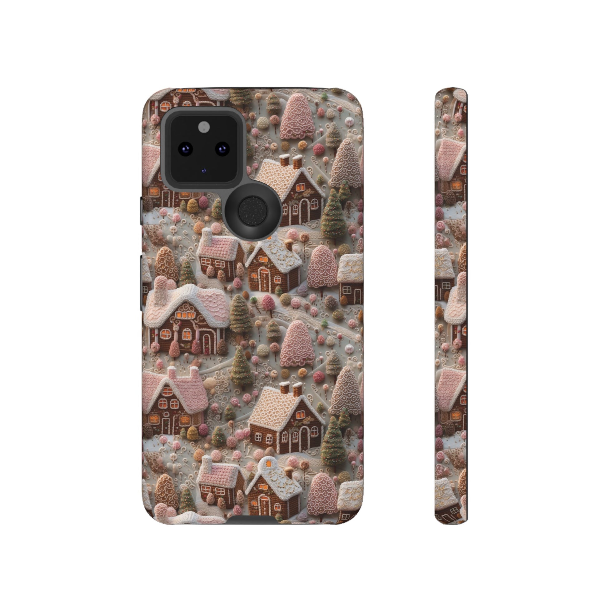 Gingerbread House 3D Phone Case Durable for iPhone Samsung Gift iPhone 15, 14, 13 Samsung Pixel Gift for Mom Accessory Gift for Her