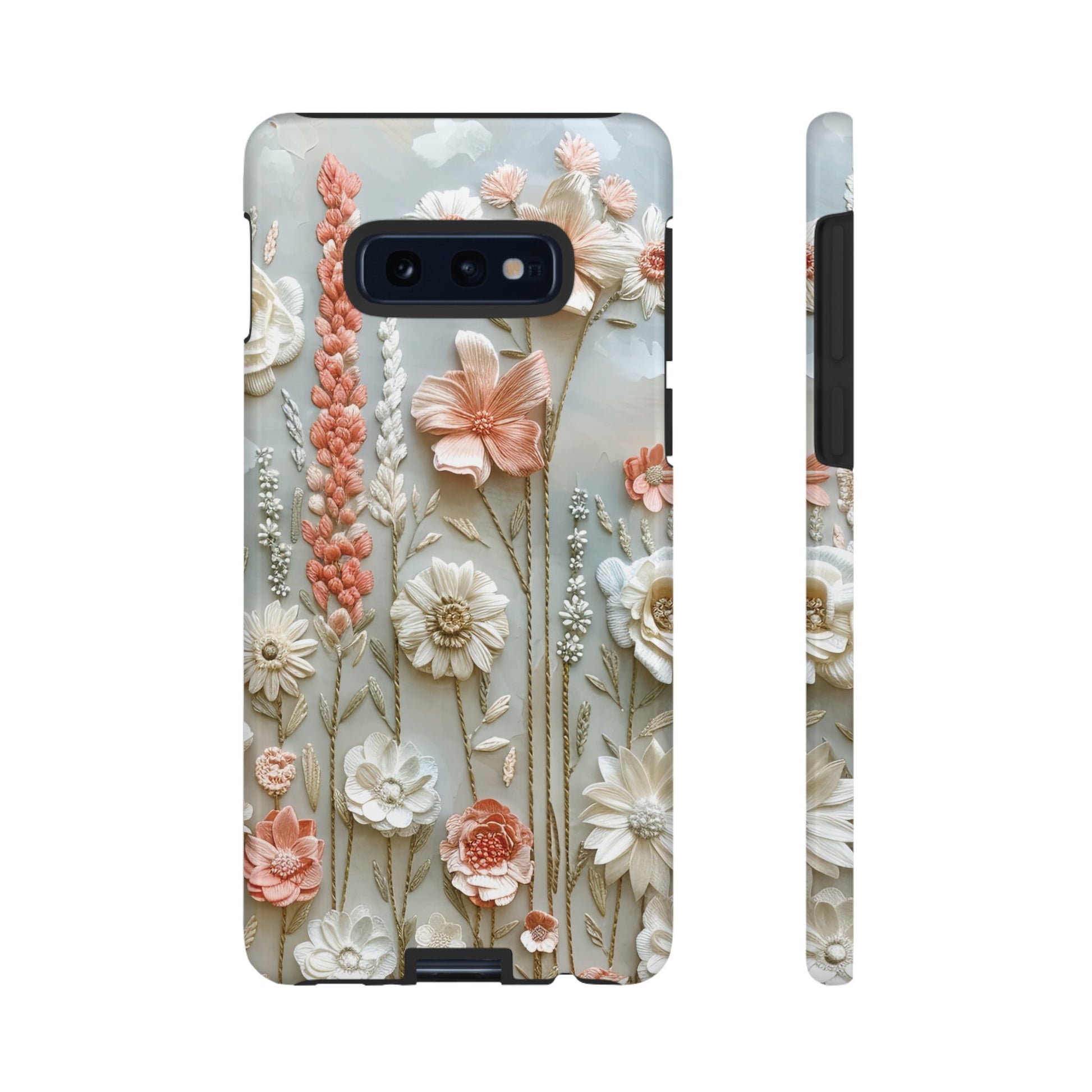 Pastel Wildflowers Protective Phone Case Gift for Her Phone 15, Samsung iPhone Samsung Gift for Her Case iPhone 15, Samsung iPhone Samsung Accessory Gift for Her