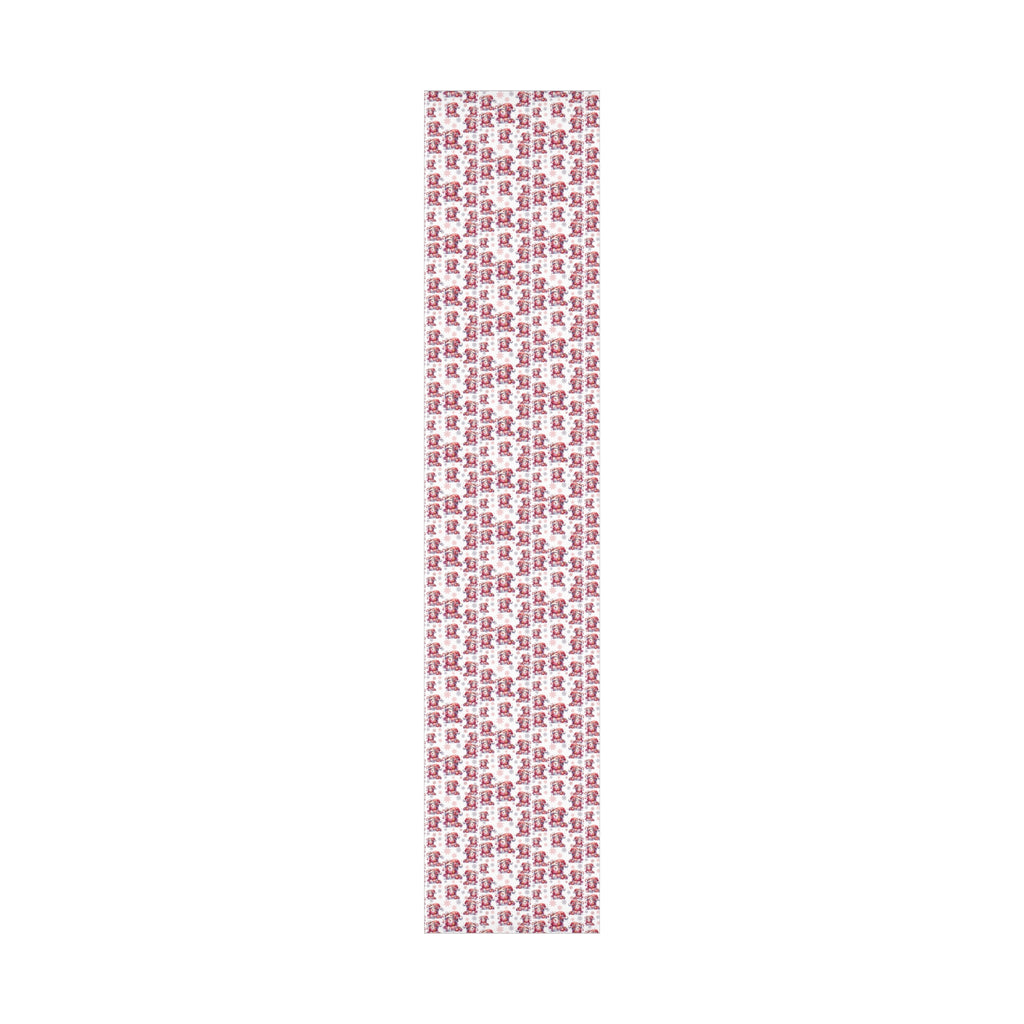 Pink Christmas Snow People Theme Wrapping Paper Vintage-Inspired Gift Wrap Perfect for Christmas Gifts and Special Occasions, Moms Gift - MRSBYVALLE