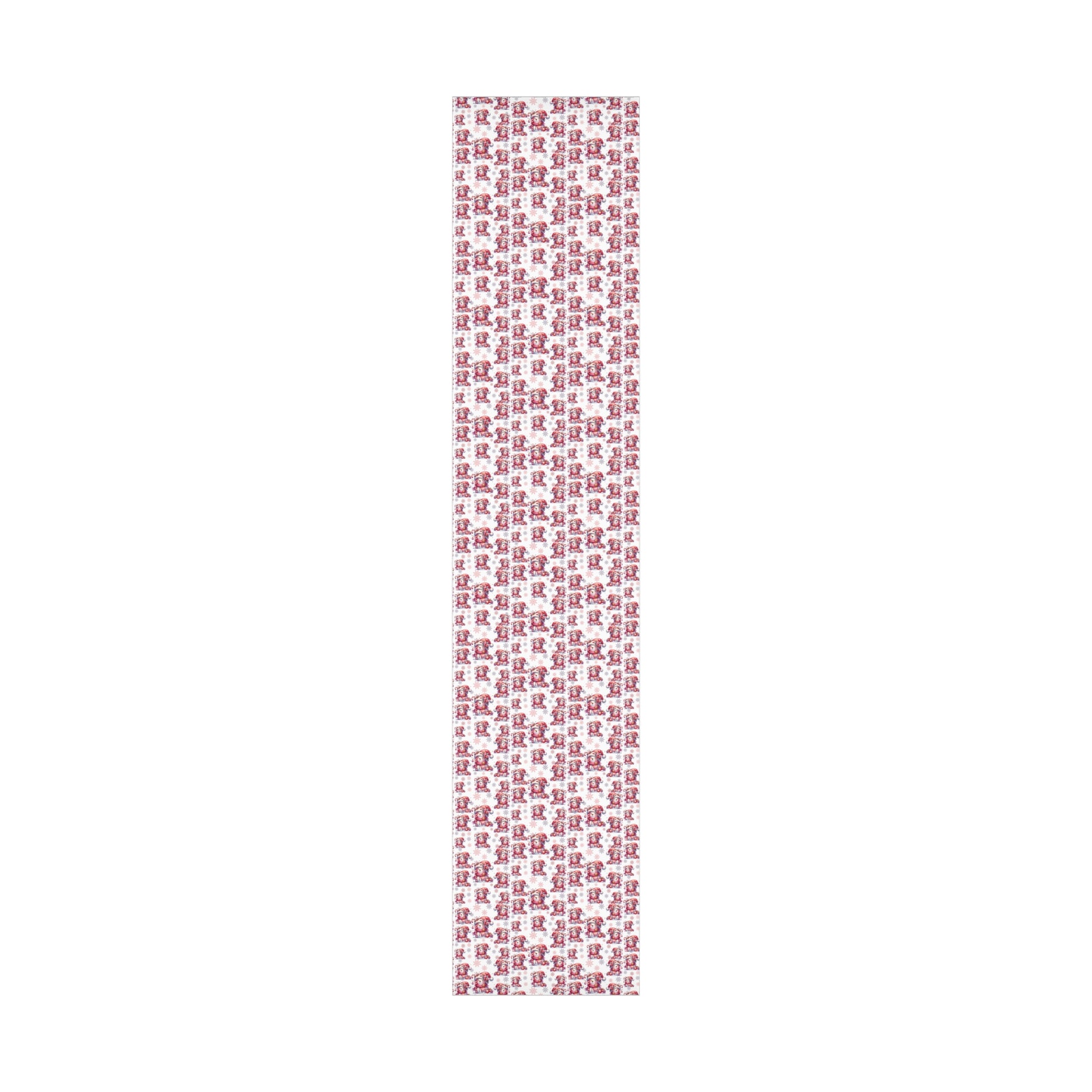 Pink Christmas Snow People Theme Wrapping Paper Vintage-Inspired Gift Wrap Perfect for Christmas Gifts and Special Occasions, Moms Gift - MRSBYVALLE