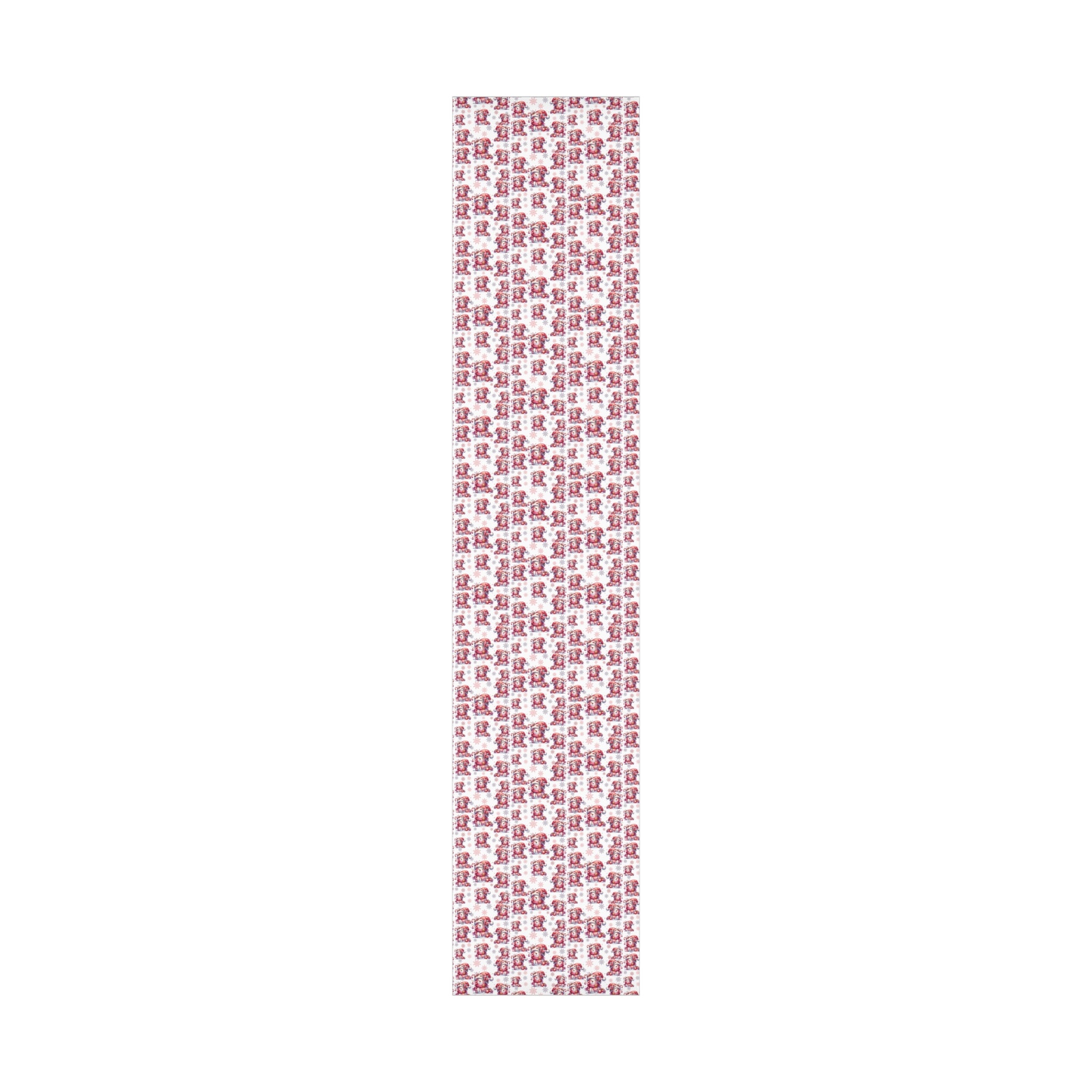 Pink Christmas Snow People Theme Wrapping Paper Vintage-Inspired Gift Wrap Perfect for Christmas Gifts and Special Occasions, Moms Gift - MRSBYVALLE