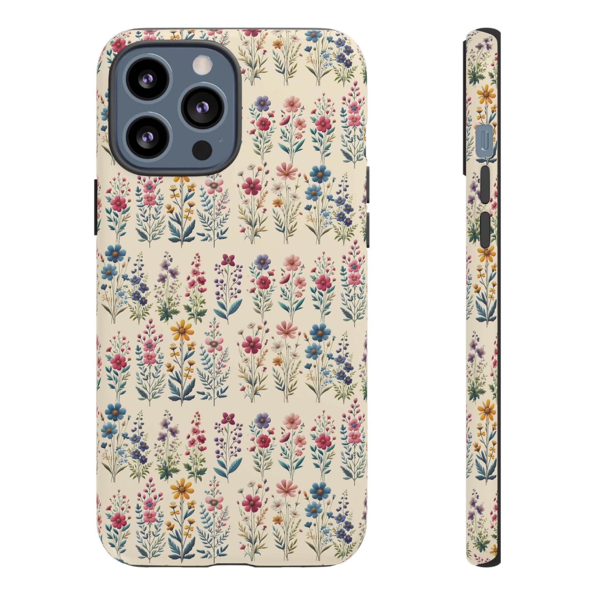 Best Beautiful Wildflower Phone Case Floral Design for iPhone, Galaxy, and Google Durable Protection Gift for Her Case iPhone 15, Samsung iPhone Gift for Her