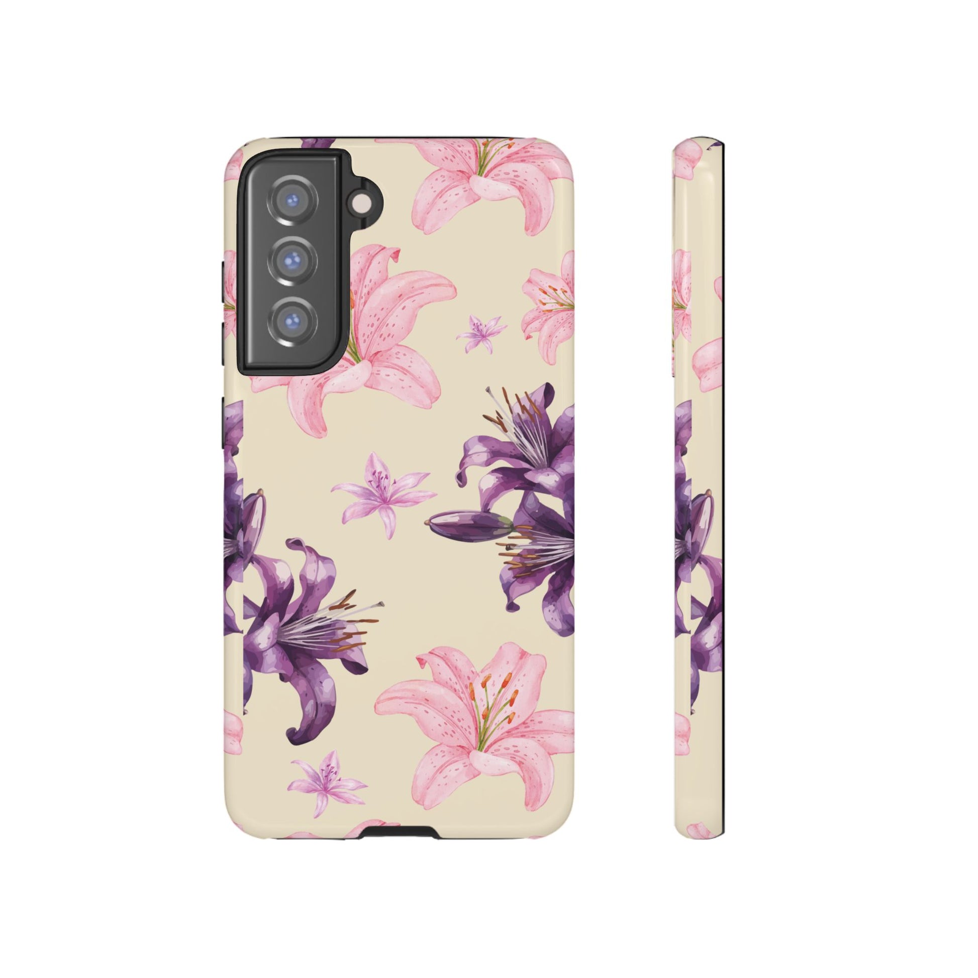 Blooming Tiger Lily Phone Case - Compatible with iPhone, Samsung, and Pixel | Stylish Protective Cover Gift for Her Perfect for Floral Lover