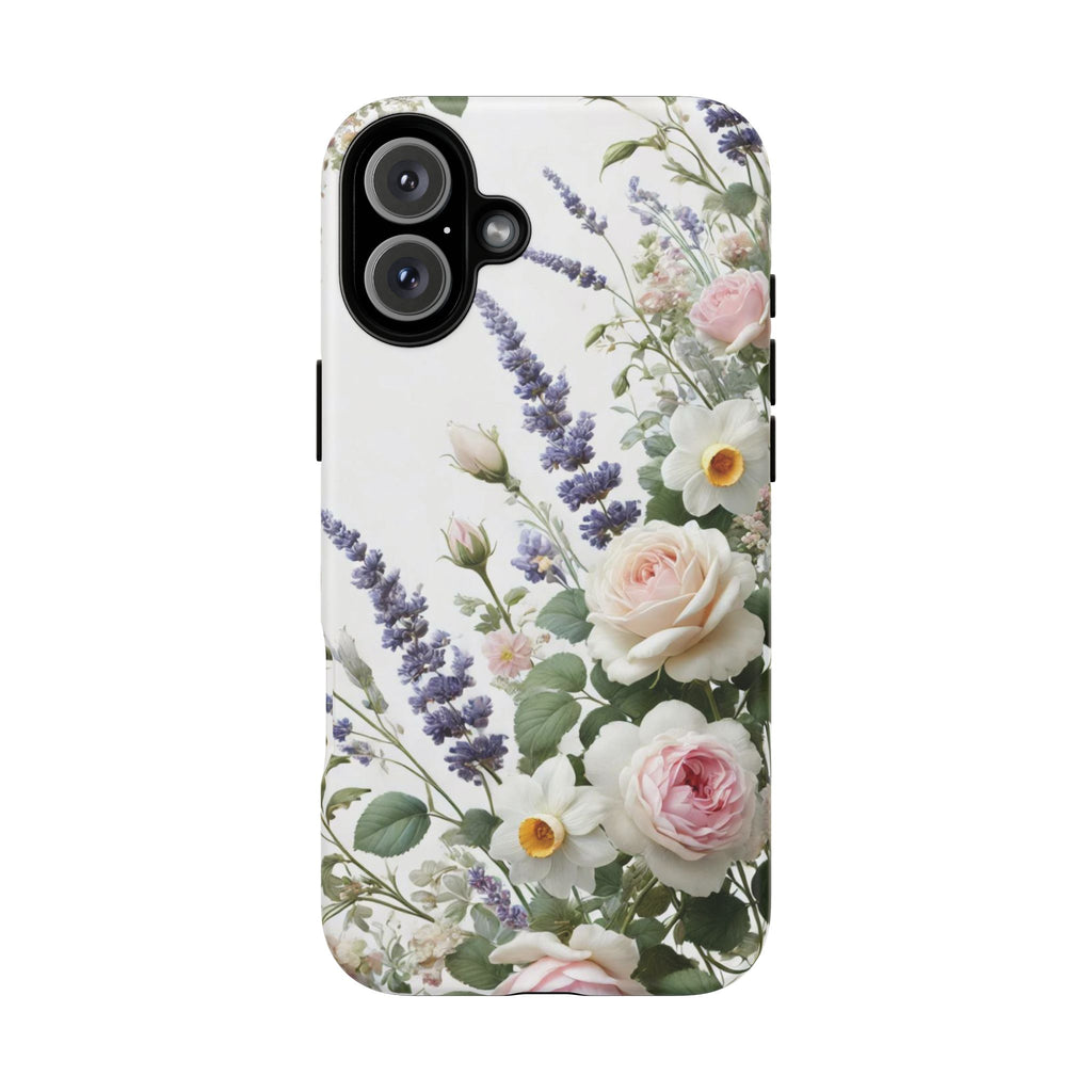 Boho Floral Fall Phone Case for iPhone 17,16  21 23 Samsung, and Pixel | Stylish Protective Cover Gift for Her Perfect for Floral Lover