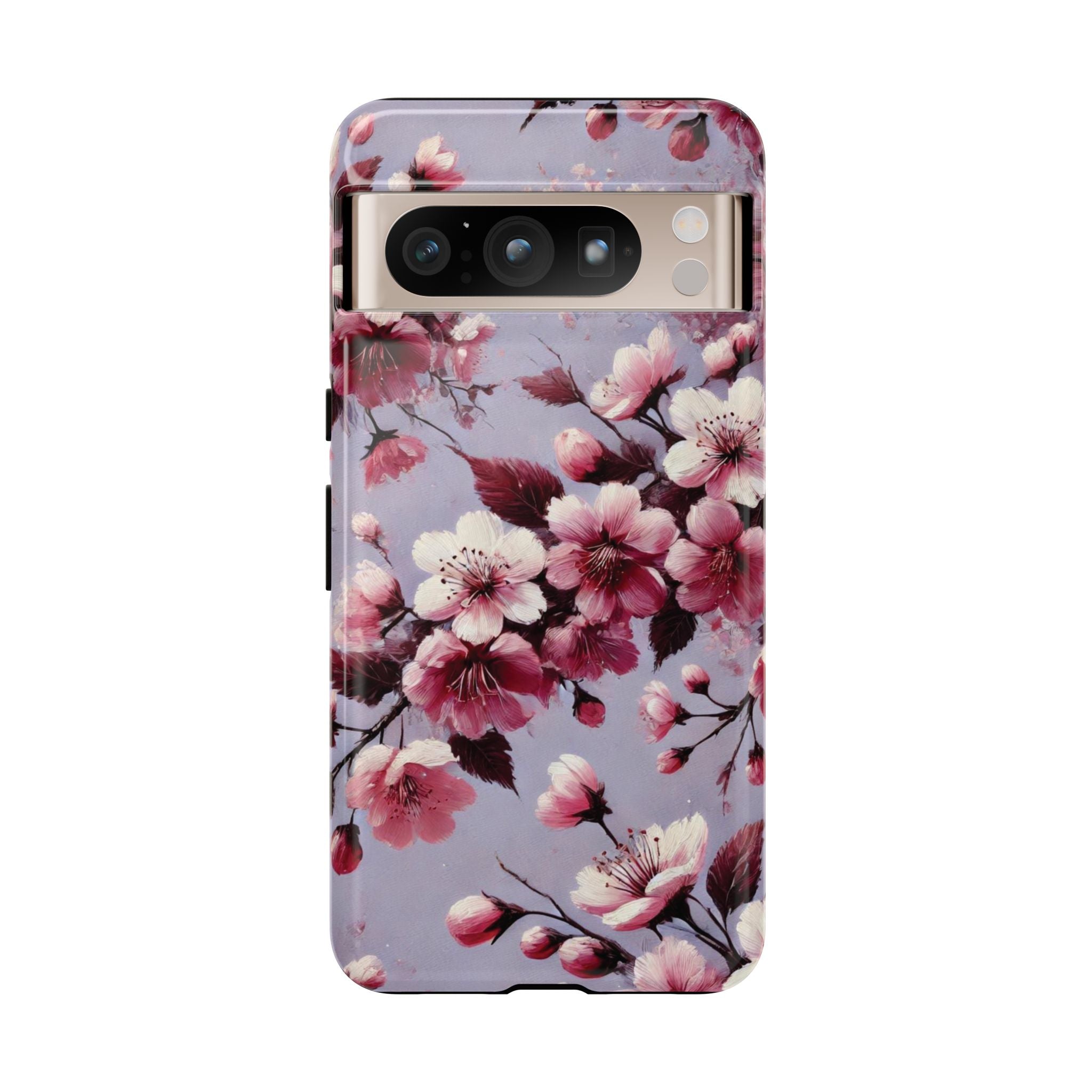 Lavender Floral Phone Case | Fall-Inspired Protective Cover for iPhone, Samsung & Pixel – Perfect Gift for Her