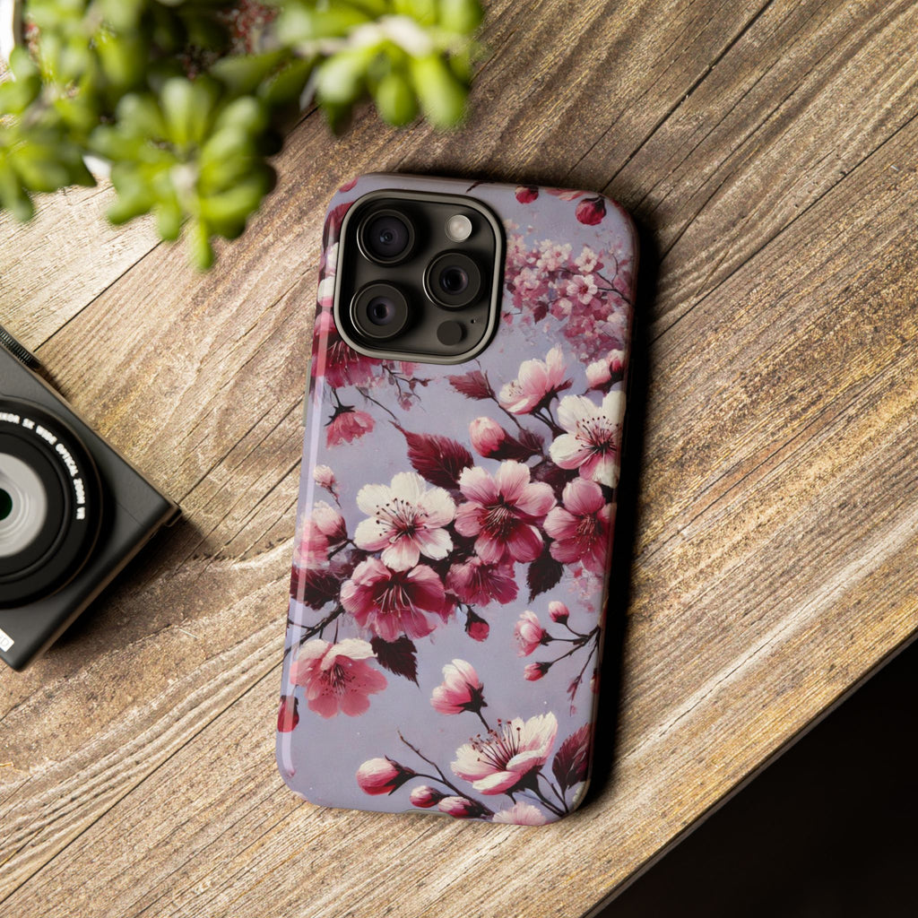Lavender Floral Phone Case | Fall-Inspired Protective Cover for iPhone, Samsung & Pixel – Perfect Gift for Her