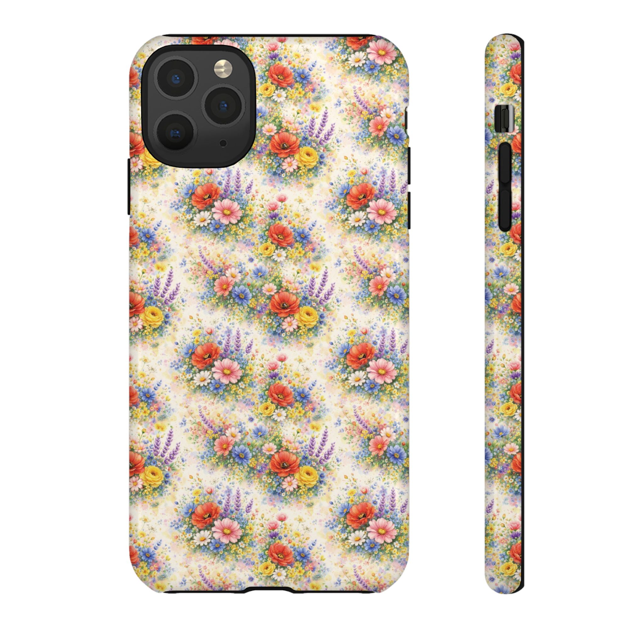Watercolor Wildflowers Phone Case — Tough Cases