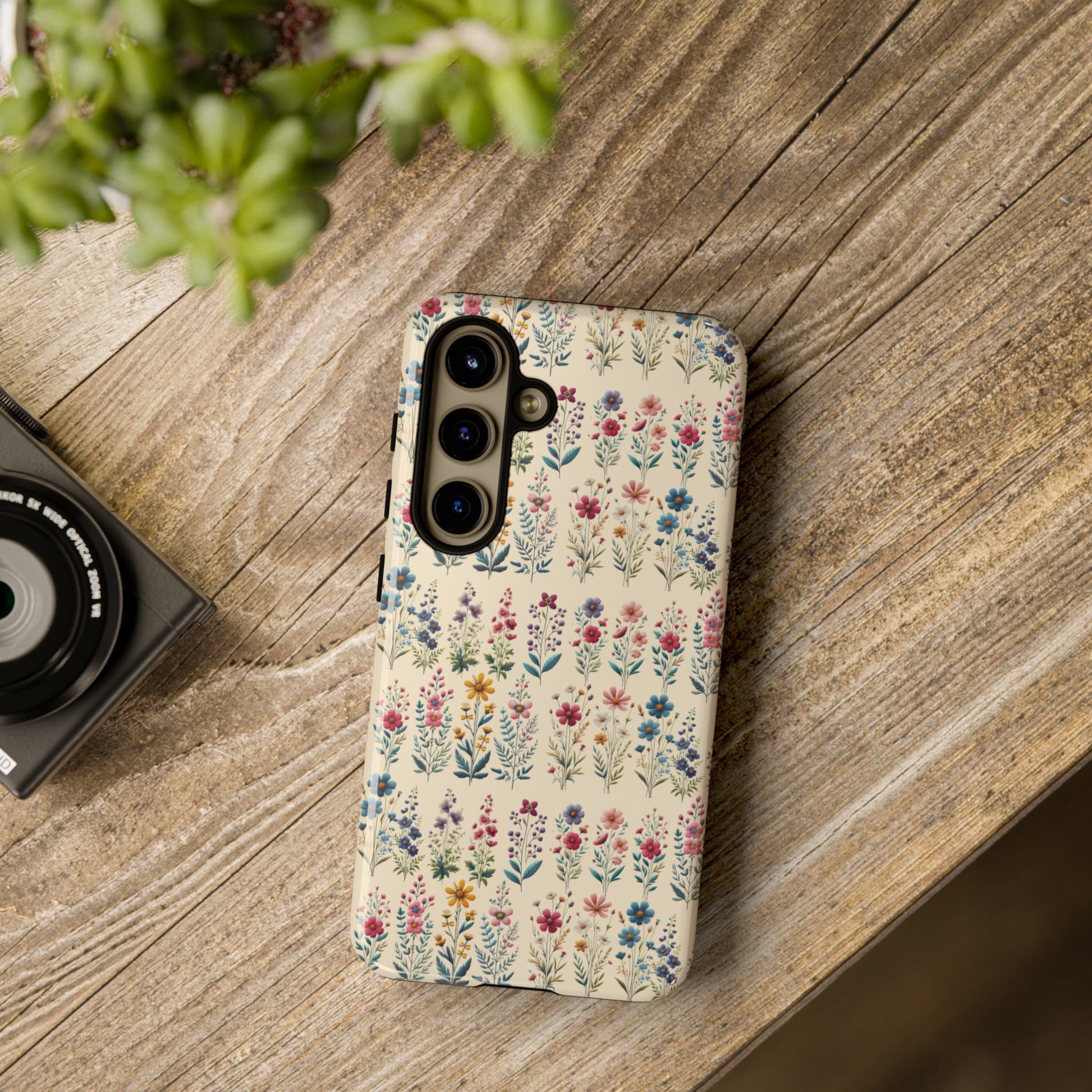 Best Beautiful Wildflower Phone Case Floral Design for iPhone, Galaxy, and Google Durable Protection Gift for Her Case iPhone 15, Samsung iPhone Gift for Her