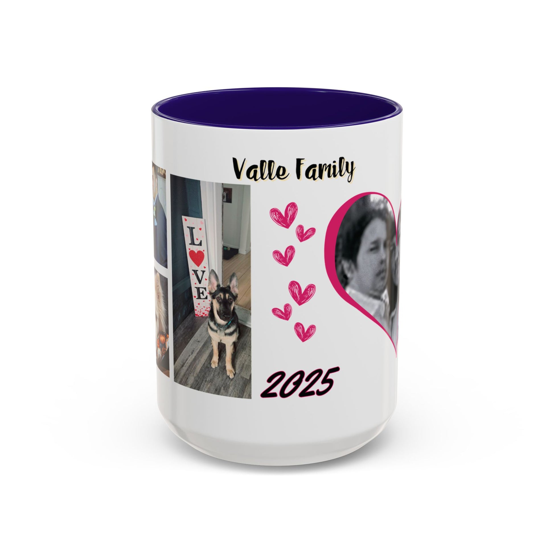 Personalized Photo Collage Coffee Mug, Custom Image Gift for Mom, Mother's Day Present, Colorful 15oz Cup, Birthday Mug, Custom Picture Mug Perfect Giift