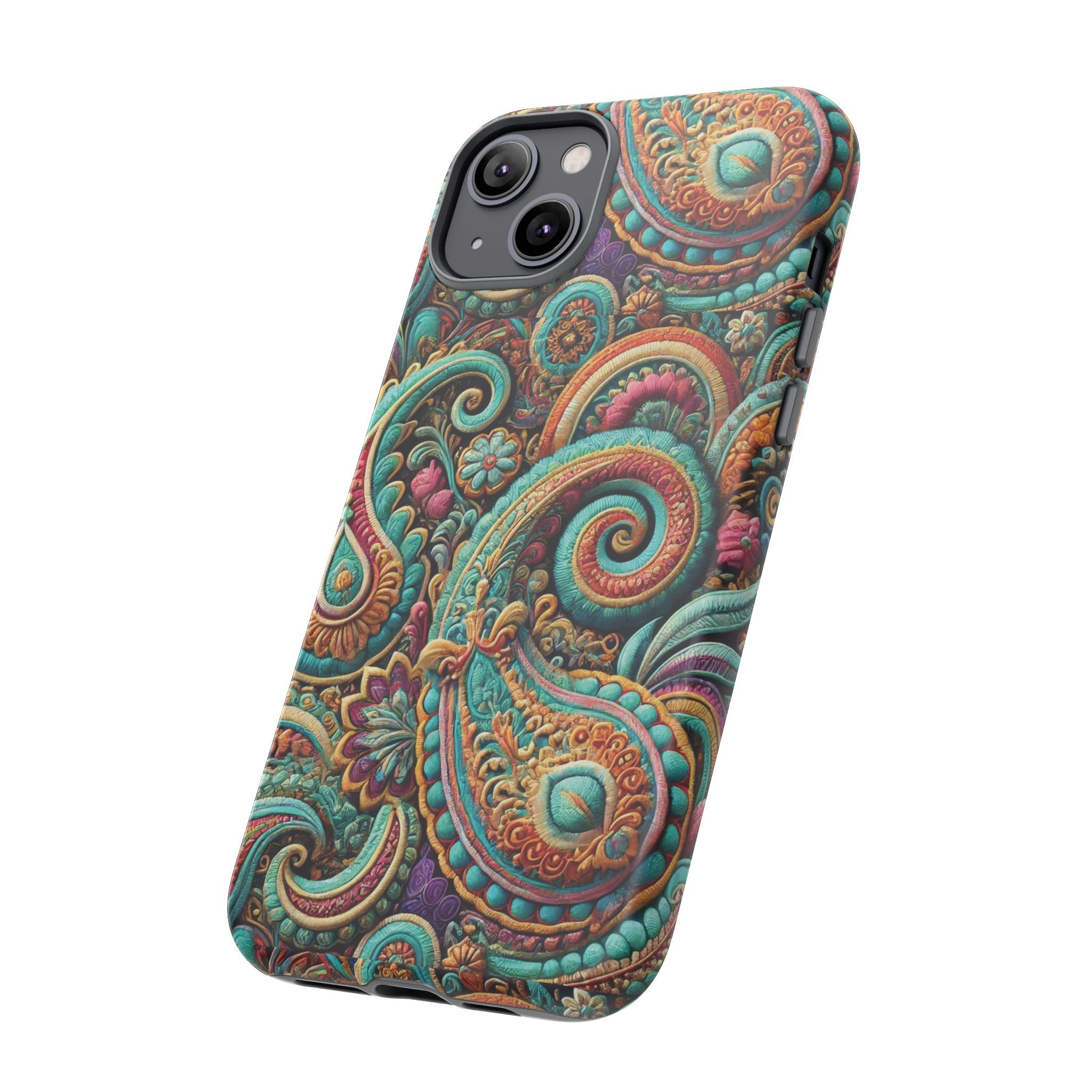 Best Paisley Phone Case Tough, Faithful Phone Cases & Religious iPhone Accessories: Protect Your Device & Show Perfect Gift for Her
