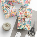 Luxury Nutcracker Christmas Wrapping Paper | Pastel Pink & Blue Holiday Gift Wrap | Elegant Winter Gift Wrap | Premium Christmas Paper