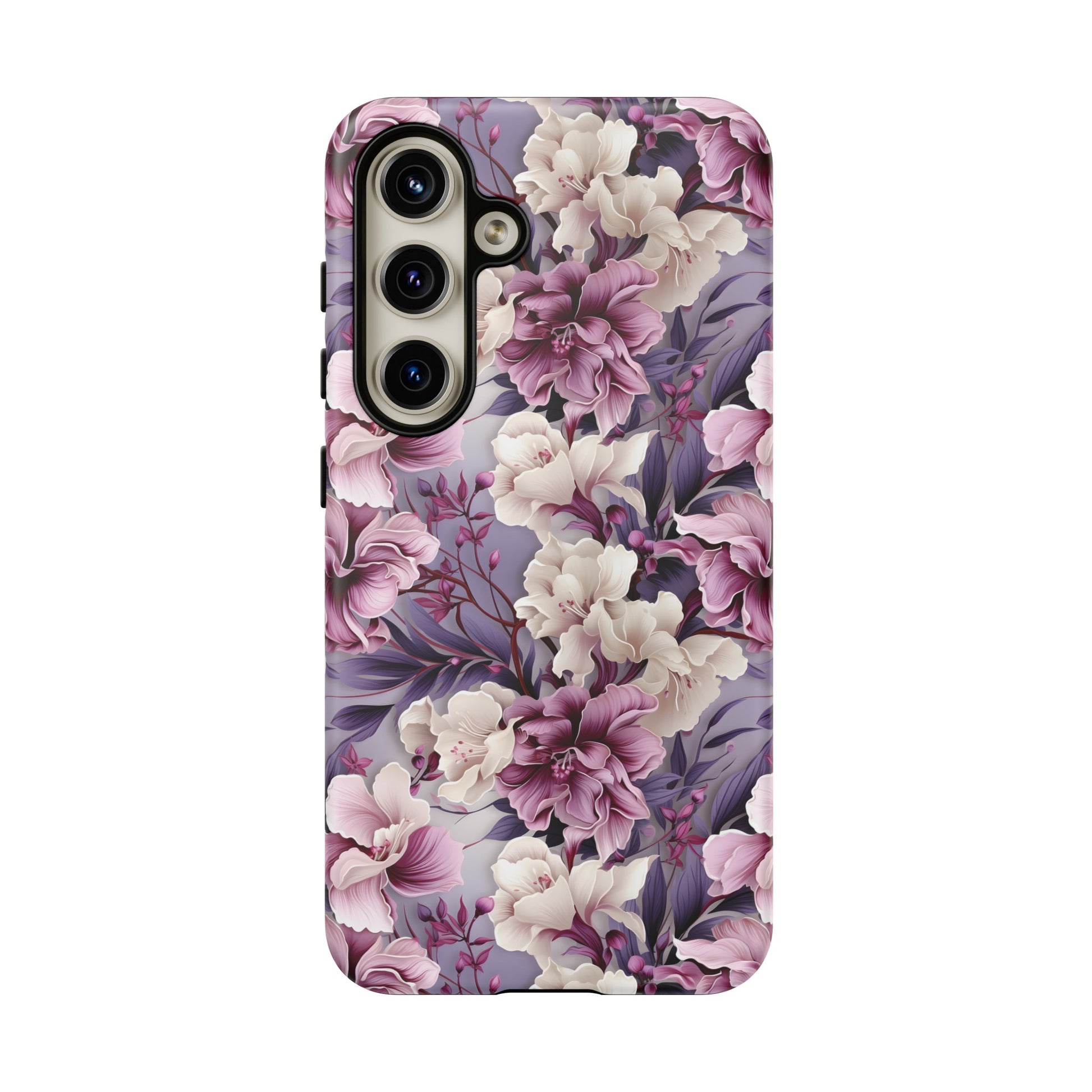 Lavender Flowers Protective Phone Case Gift for Her Phone 15, Samsung iPhone Samsung Gift for Her Case iPhone 15, Samsung