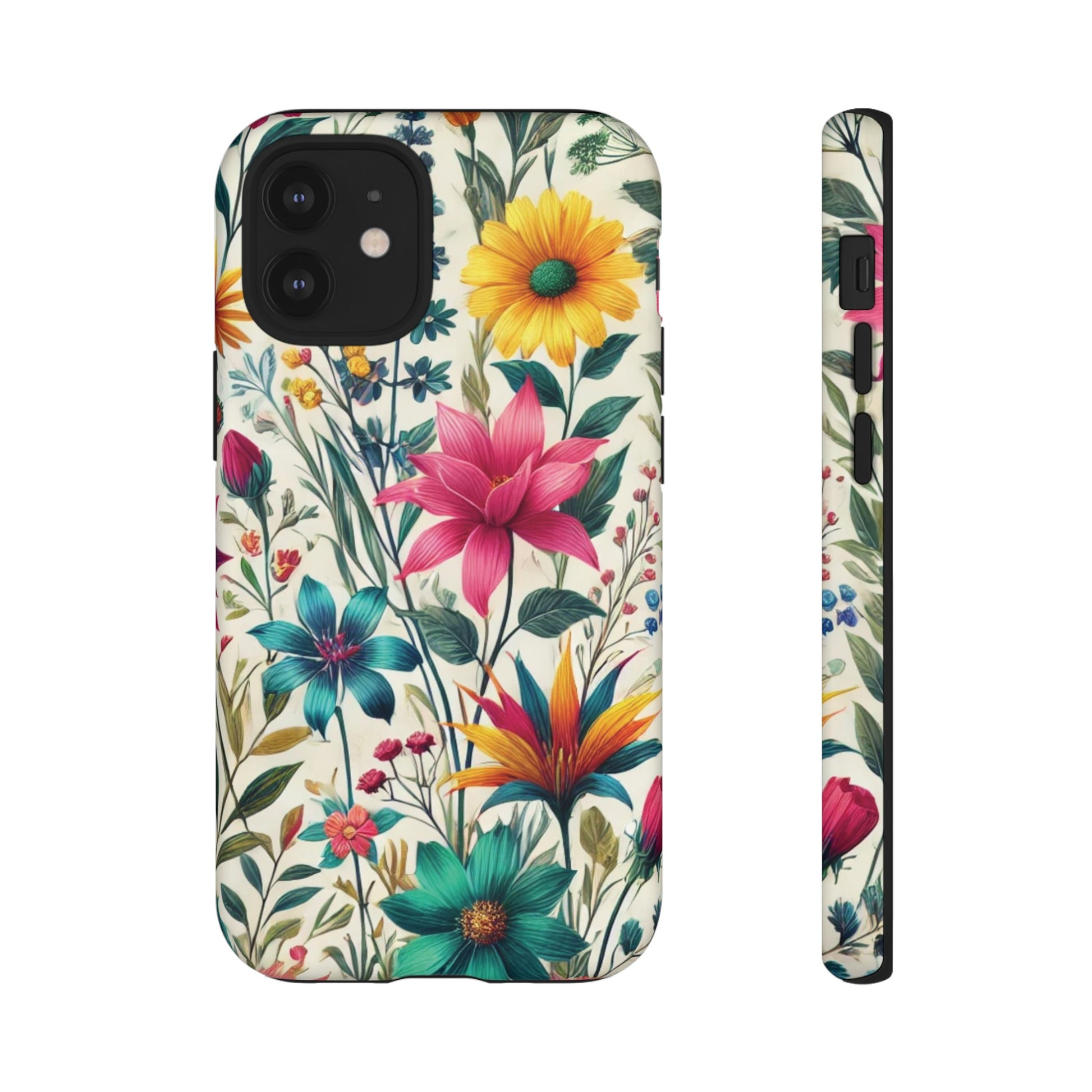 Wildflowers Boho Chic Design Phone Case - Stylish, Protective Cover for All Models Gift for Mom Accessory Gift for Her