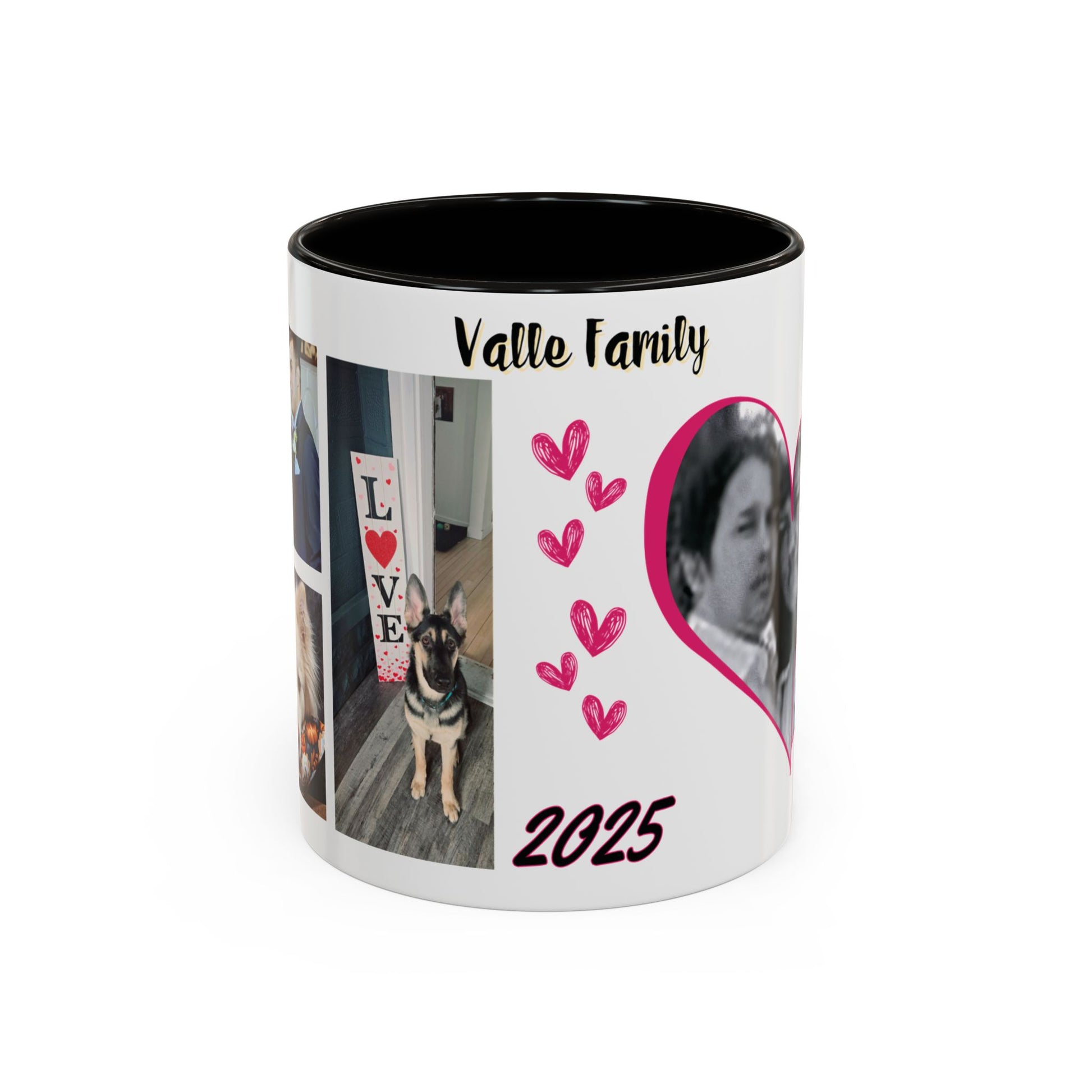 Personalized Photo Collage Coffee Mug, Custom Image Gift for Mom, Mother's Day Present, Colorful 15oz Cup, Birthday Mug, Custom Picture Mug Perfect Giift