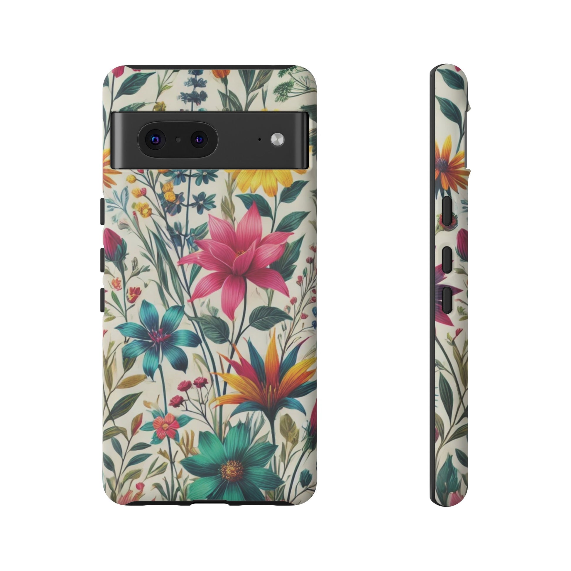 Wildflowers Boho Chic Design Phone Case - Stylish, Protective Cover for All Models Gift for Mom Accessory Gift for Her