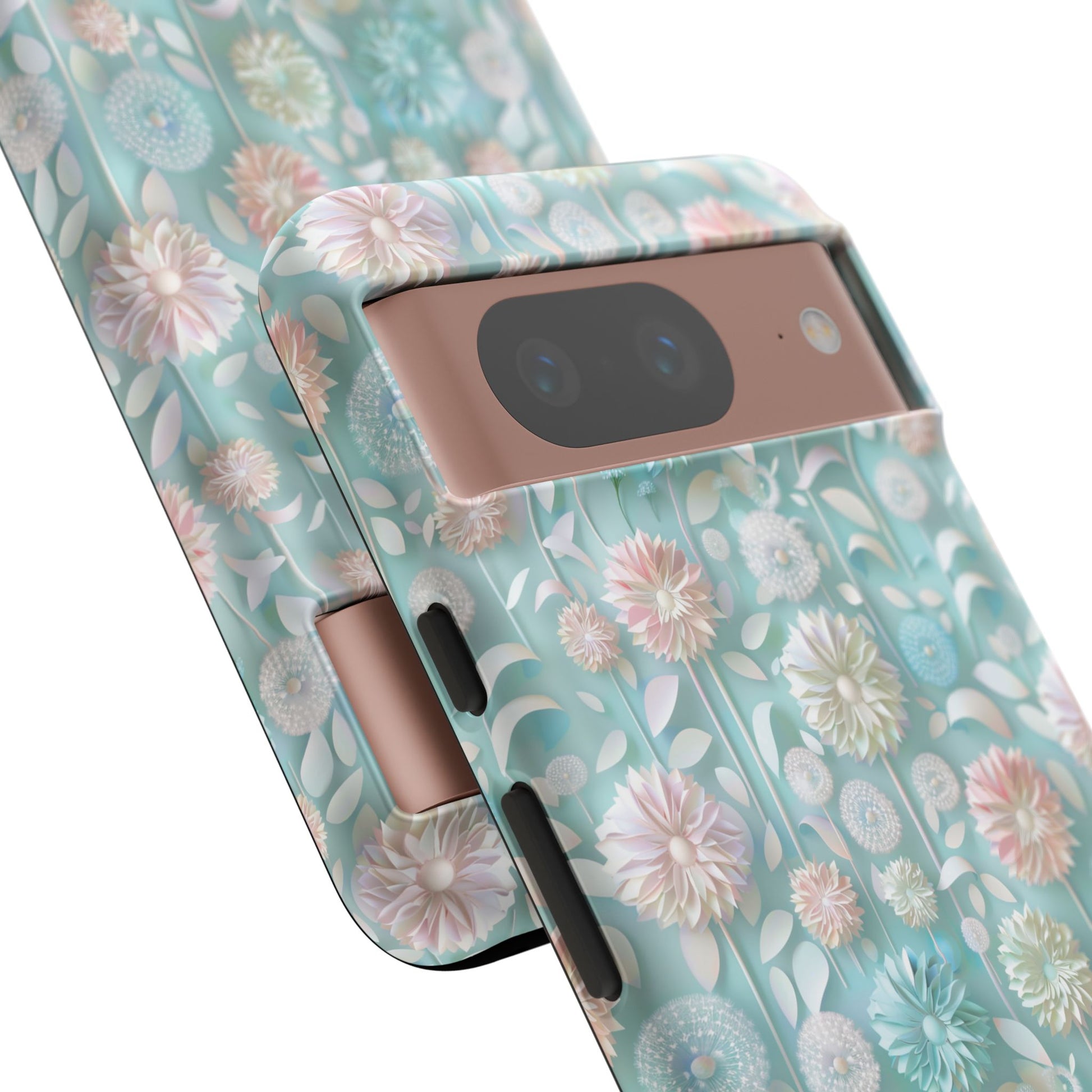 Pastel Floral Phone Case for iPhone & Samsung | Elegant and Slim Design with Shockproof Protection | Durable, Scratch-Resistant, and Lightweight | Stylish Accessory
