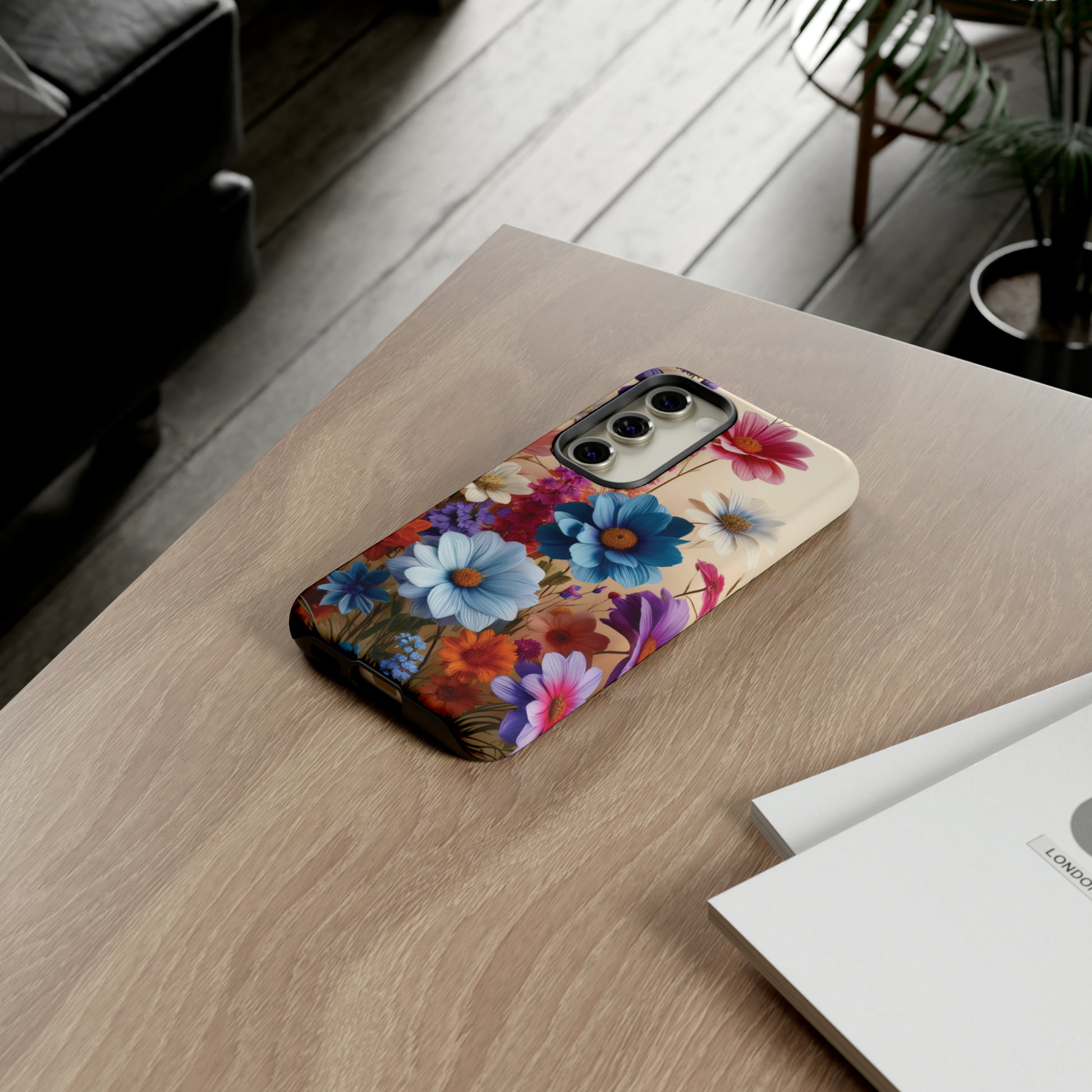 Best Phone Case Floral 3D Illusion Luxury Tough Case Floral Elegant Durable Stylish for Modern Devices iPhone 15, Samsung iPhone Samsung Accessory Gift for Her.
