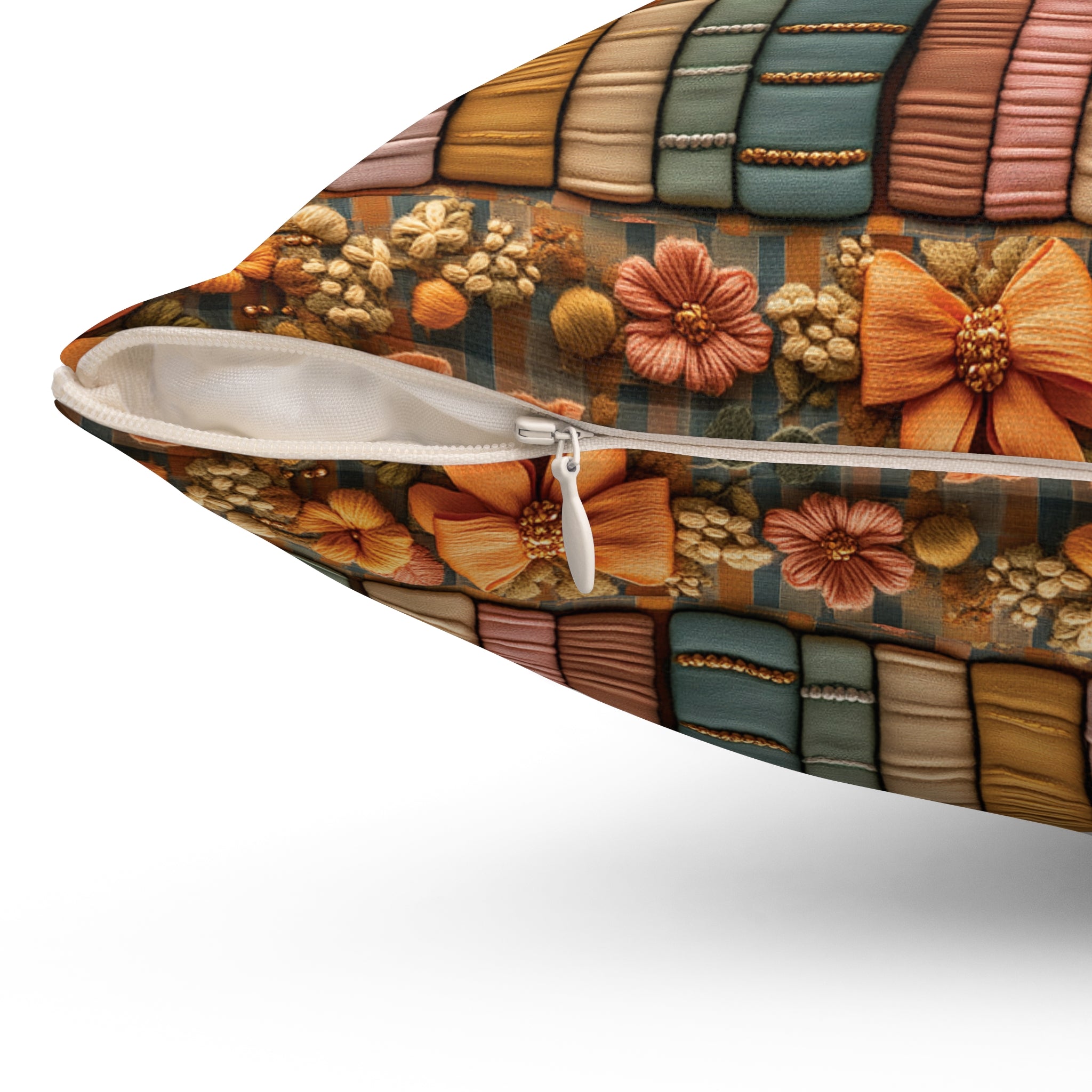 Boho Fall 3D Illusion Square Pillow Books Bows Design | Cozy Autumn Decorative Accent for Home Decor | Soft, Stylish Throw Pillow for Couch, Bed, or Chair Home Decor Bridal Shower - MRSBYVALLE