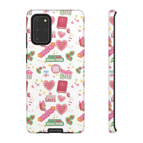 Carry Your Faith Everywhere | Christian Tough Phone Case with Bible Verse or Affirmation | Protective, Inspirational Gift for Christians