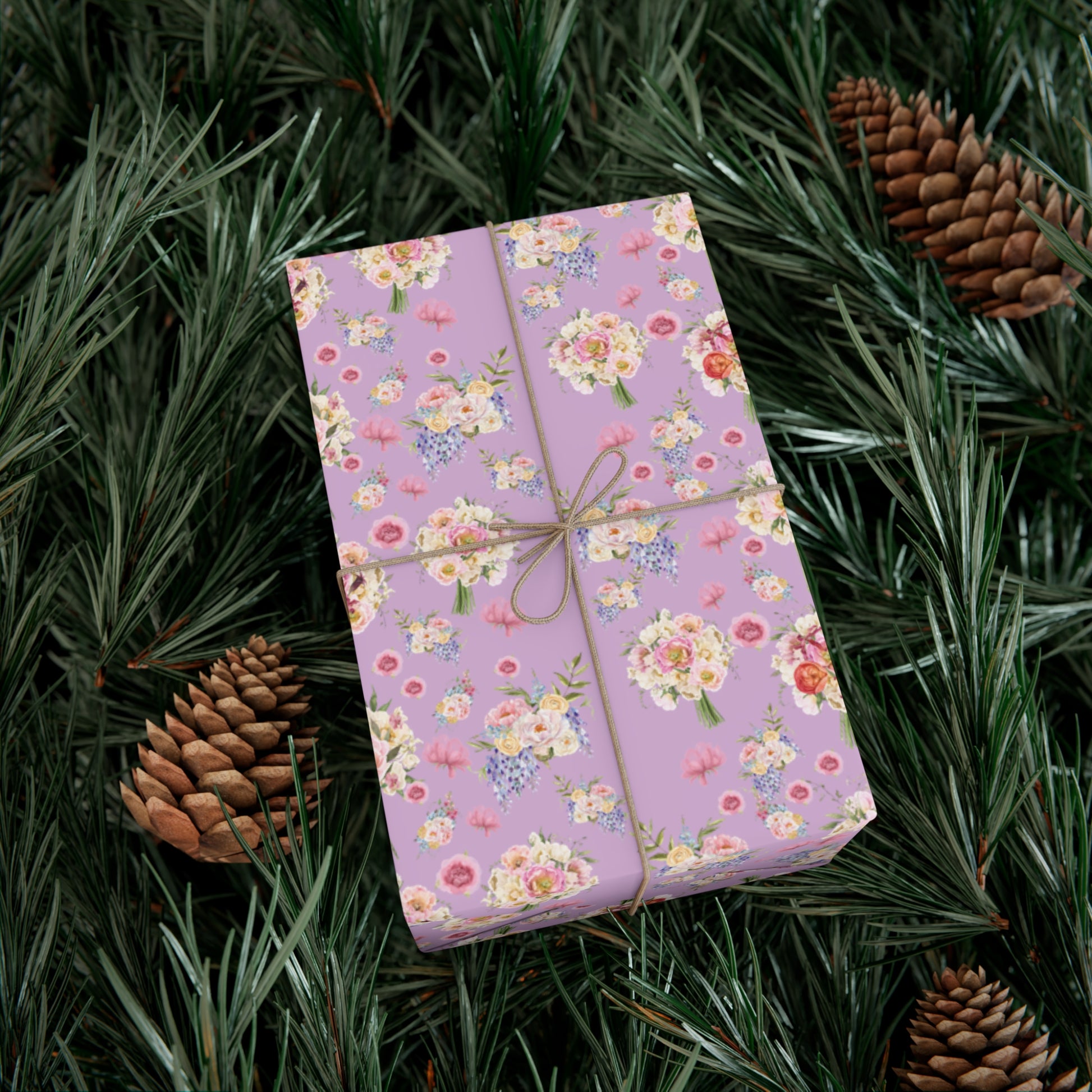 Lavendar Floral Bouquets for Weddings, Birthdays, and All Occasions | Premium Fresh Flowers Gift Wrap | Perfect Gift for Every Celebration | Mother's Day Gift for Her - MRSBYVALLE