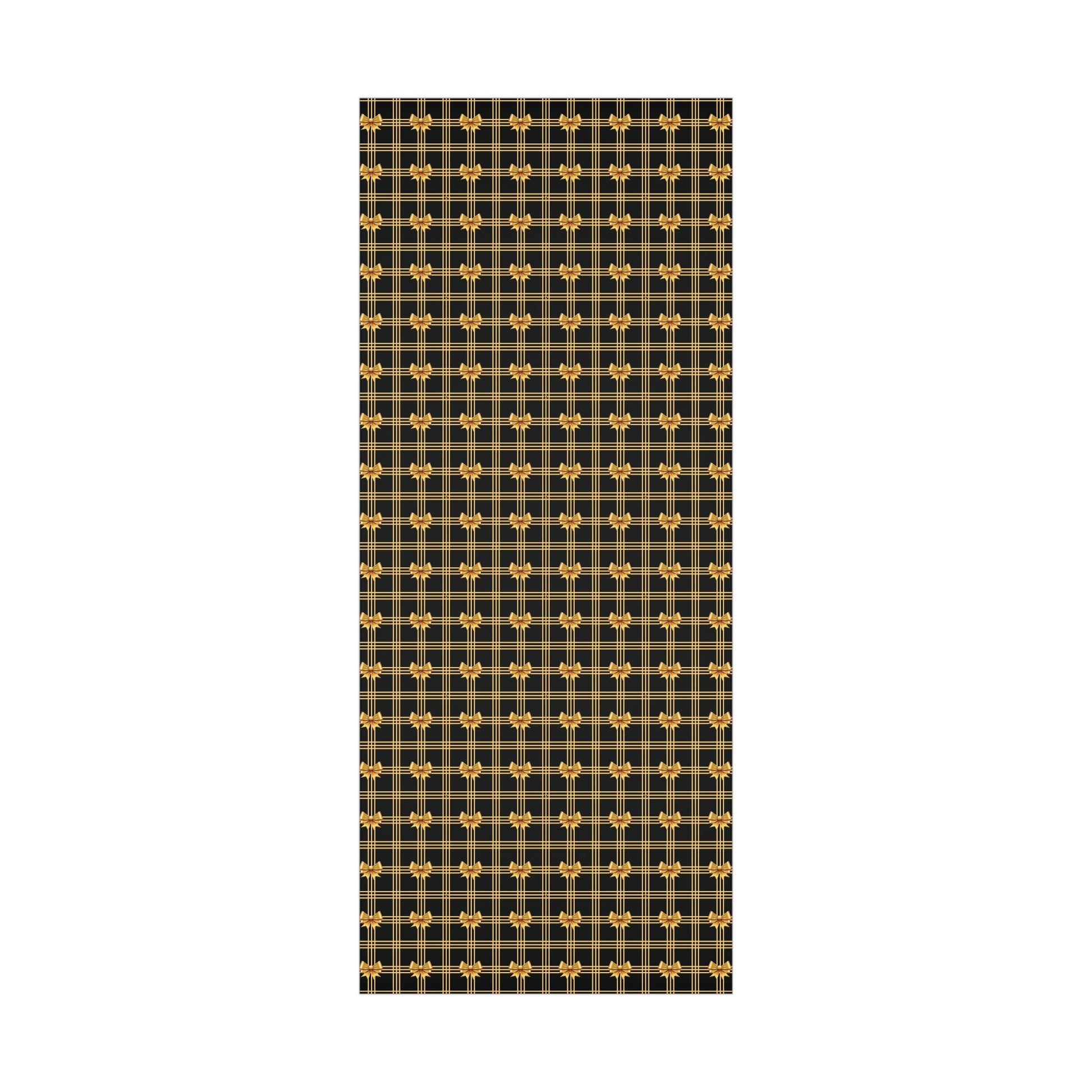 Black and Gold Bows Wrapping Paper Luxury Lover's Wrapping Paper Collection Festive Perfect for Wedding Holiday Decor – Premium Quality - MRSBYVALLE