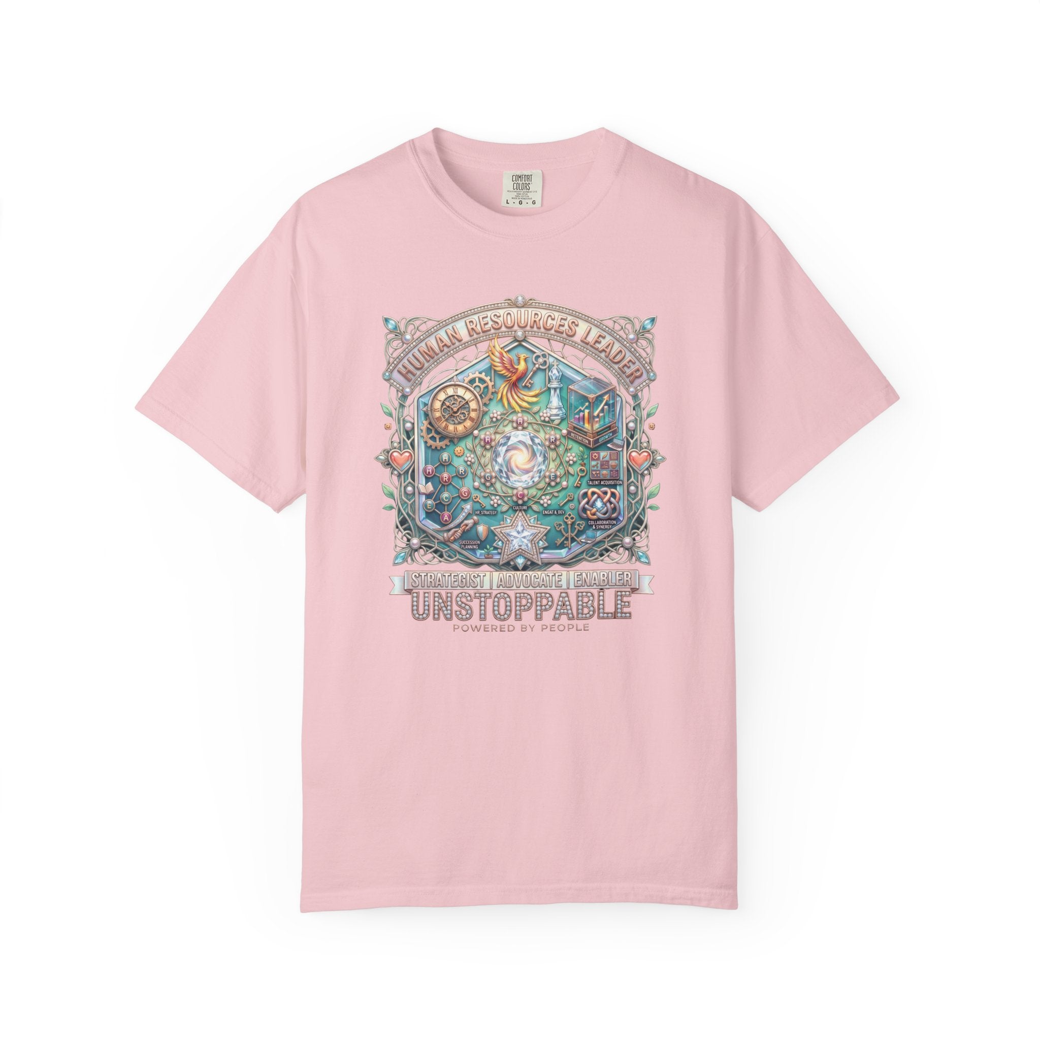 Human Resources Leader Inspirational Graphic T-Shirt  Motivational Nature Tee