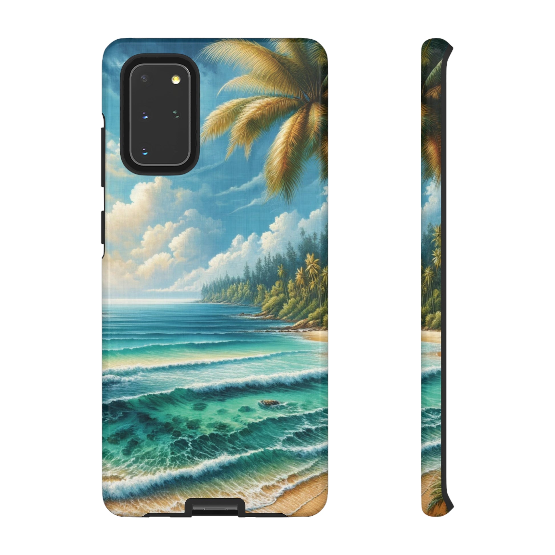 Coastal Serenity Ocean Beach View Protective Phone Case Gift for Her Phone 15, Samsung iPhone Samsung Gift for Her Case iPhone 15, Samsung iPhone Samsung Accessory Gift for Her.