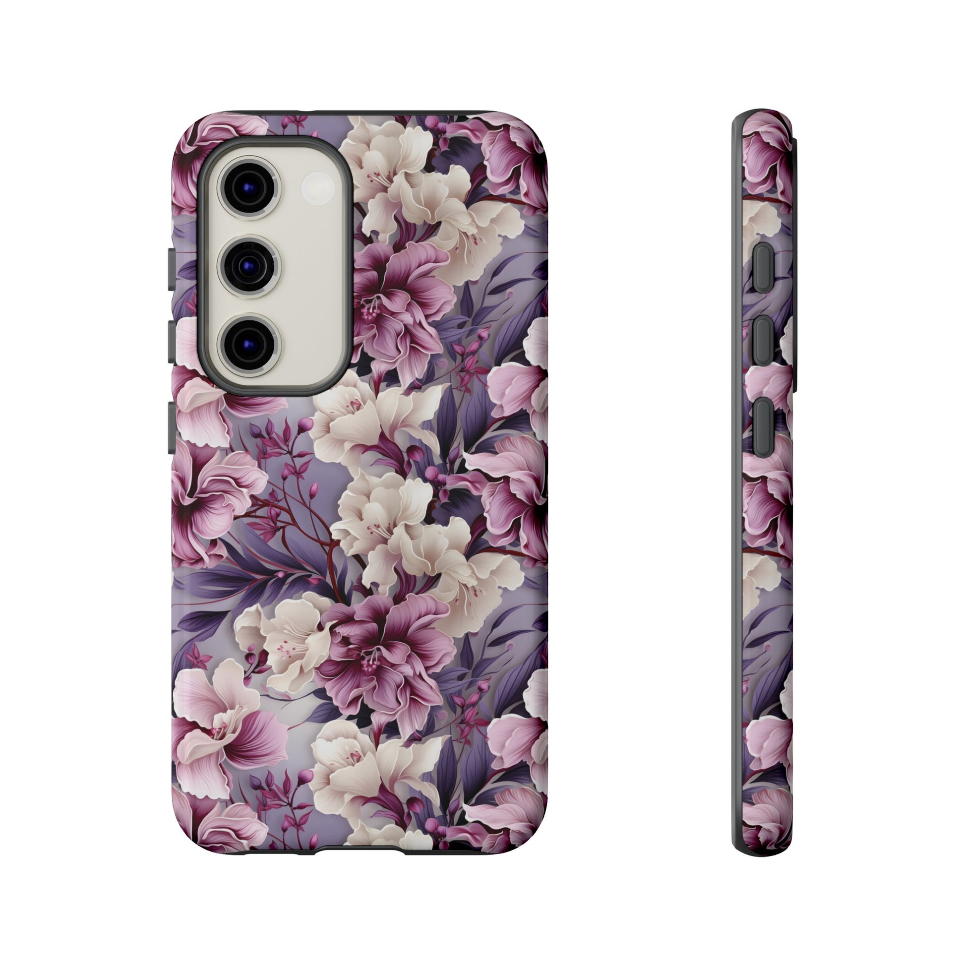Lavender Flowers Protective Phone Case Gift for Her Phone 15, Samsung iPhone Samsung Gift for Her Case iPhone 15, Samsung