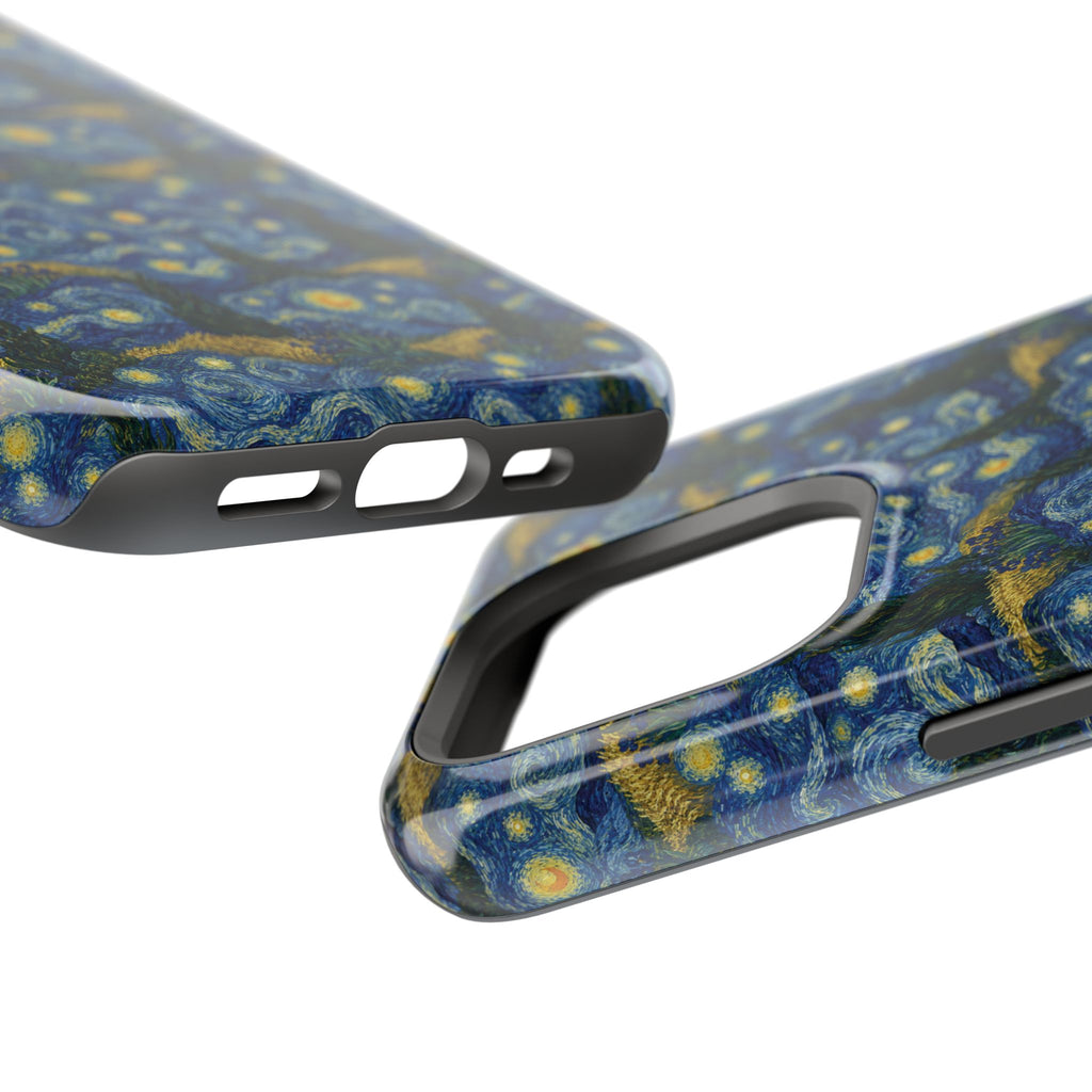 Van Gogh Illusion Magnetic Phone Case — Elegant Impact‑Resistant Art Lover Design