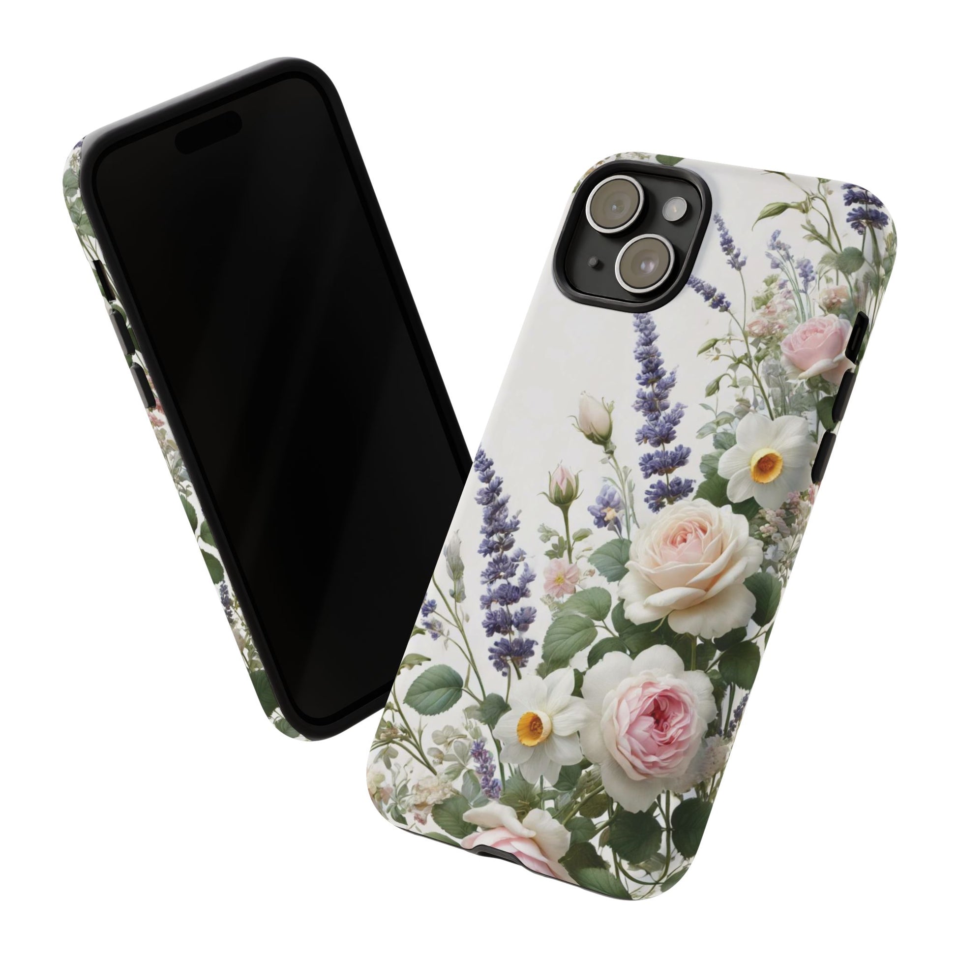 Boho Floral Fall Phone Case for iPhone 17,16  21 23 Samsung, and Pixel | Stylish Protective Cover Gift for Her Perfect for Floral Lover