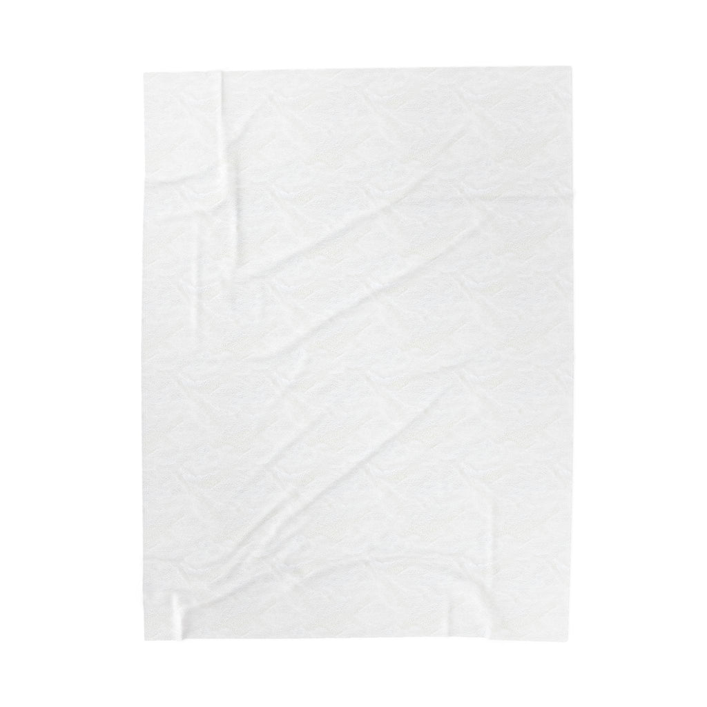 Personalized Luxury Botanical Blanket | Custom Name Velveteen Throw for Women Birthday