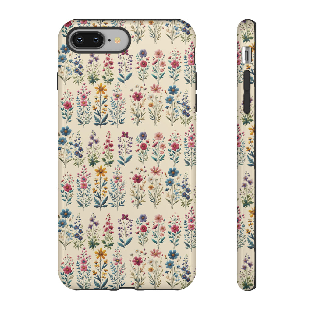 Best Beautiful Wildflower Phone Case Floral Design for iPhone, Galaxy, and Google Durable Protection Gift for Her Case iPhone 15, Samsung iPhone Gift for Her