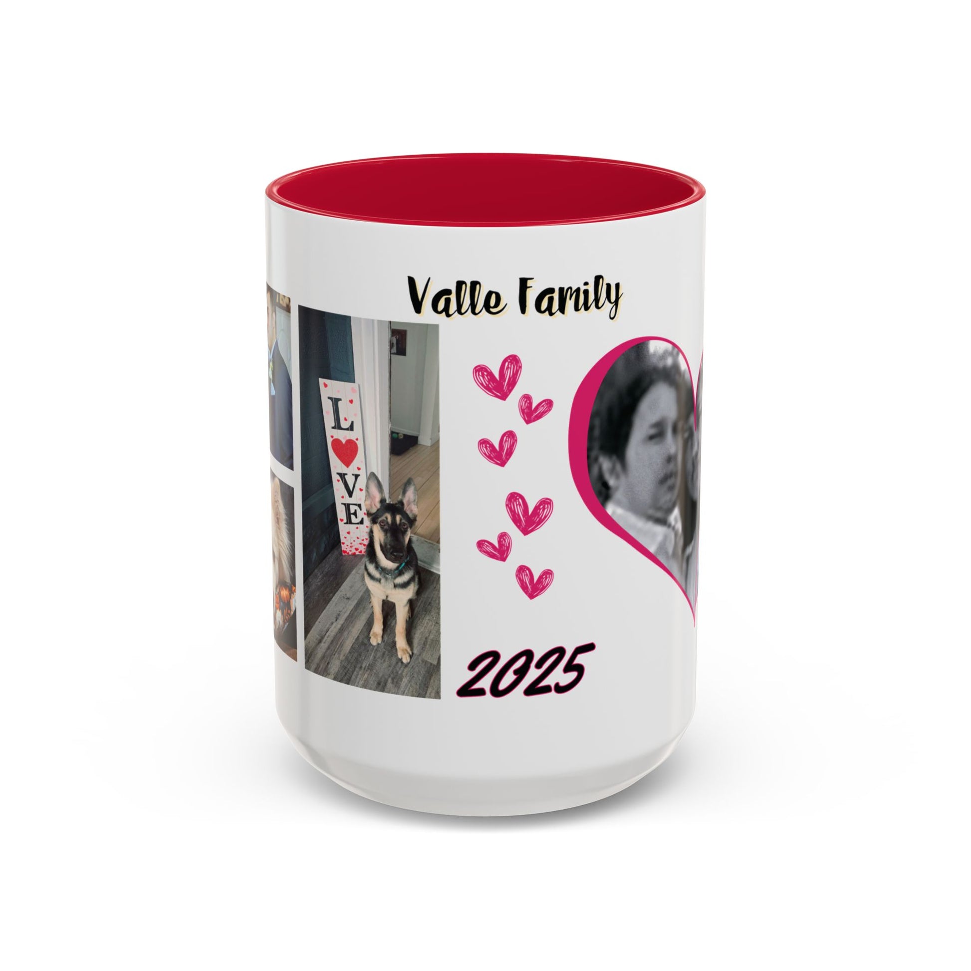 Personalized Photo Collage Coffee Mug, Custom Image Gift for Mom, Mother's Day Present, Colorful 15oz Cup, Birthday Mug, Custom Picture Mug Perfect Giift