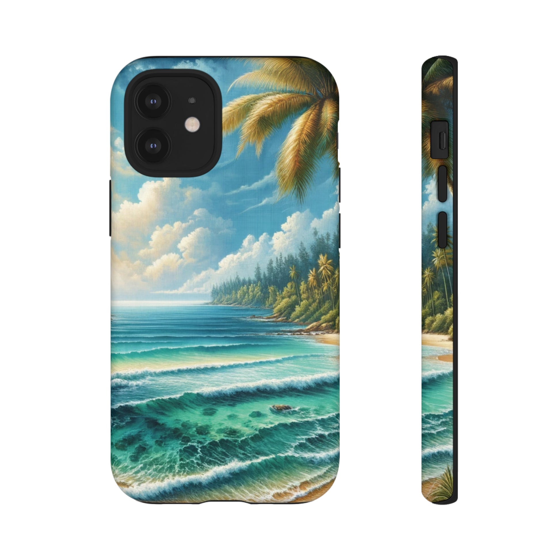 Coastal Serenity Ocean Beach View Protective Phone Case Gift for Her Phone 15, Samsung iPhone Samsung Gift for Her Case iPhone 15, Samsung iPhone Samsung Accessory Gift for Her.