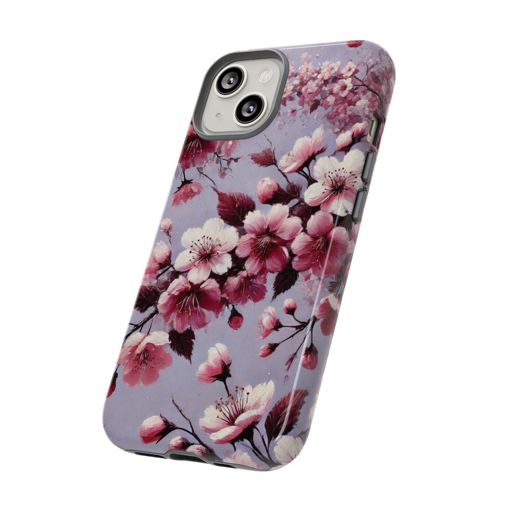 Lavender Floral Phone Case | Fall-Inspired Protective Cover for iPhone, Samsung & Pixel – Perfect Gift for Her
