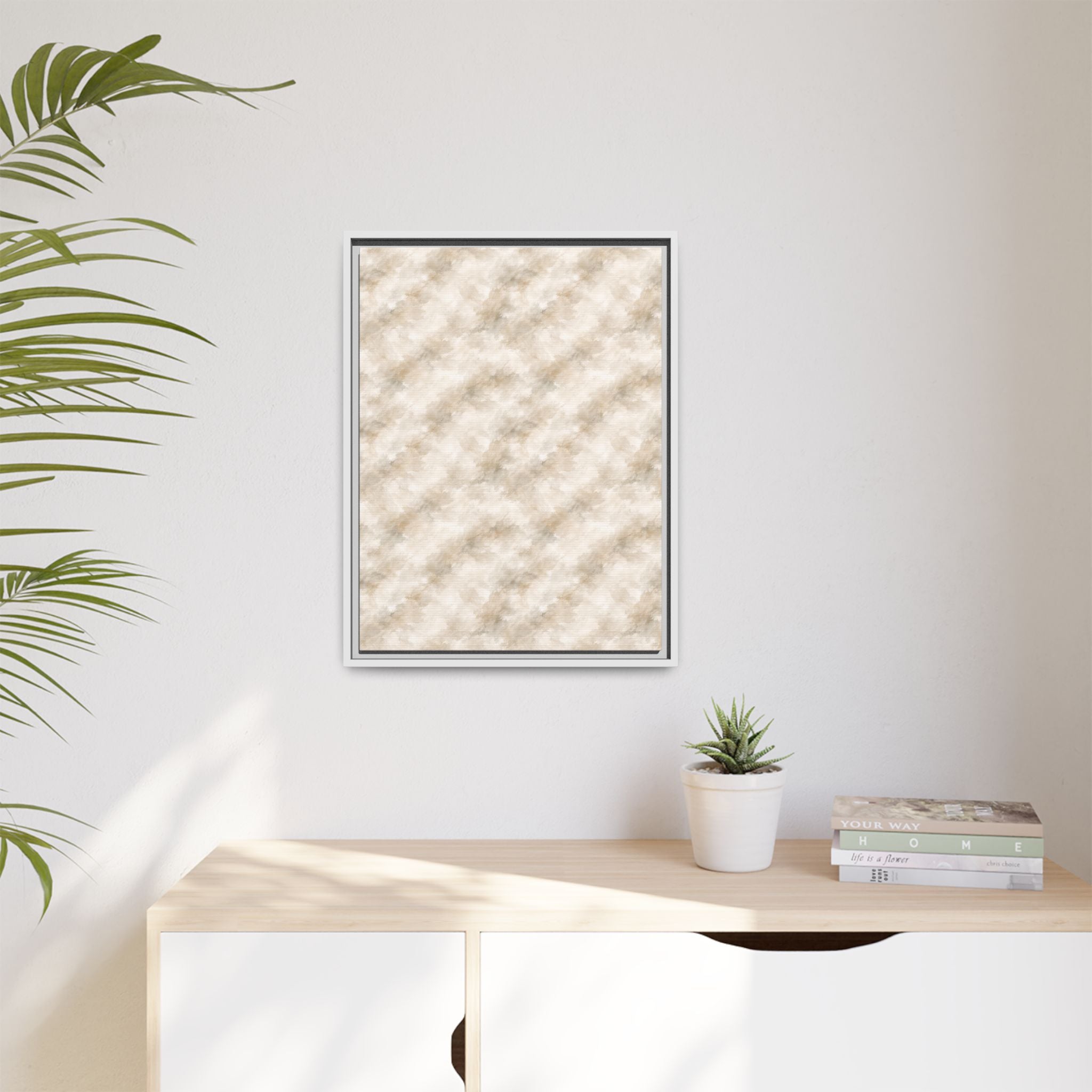 Framed Matte Canvas — Atelier Collection Elegant Wall Art