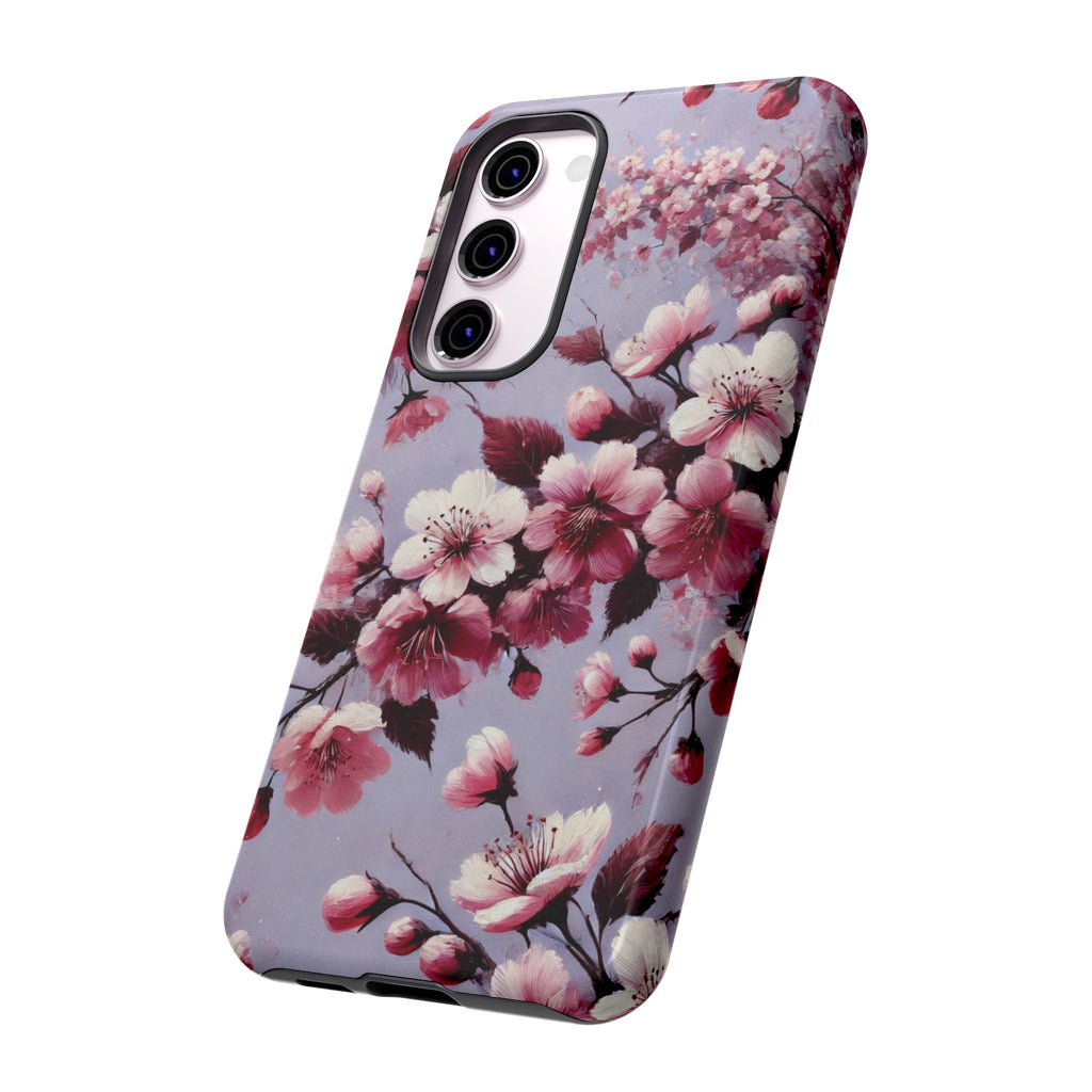 Lavender Floral Phone Case | Fall-Inspired Protective Cover for iPhone, Samsung & Pixel – Perfect Gift for Her