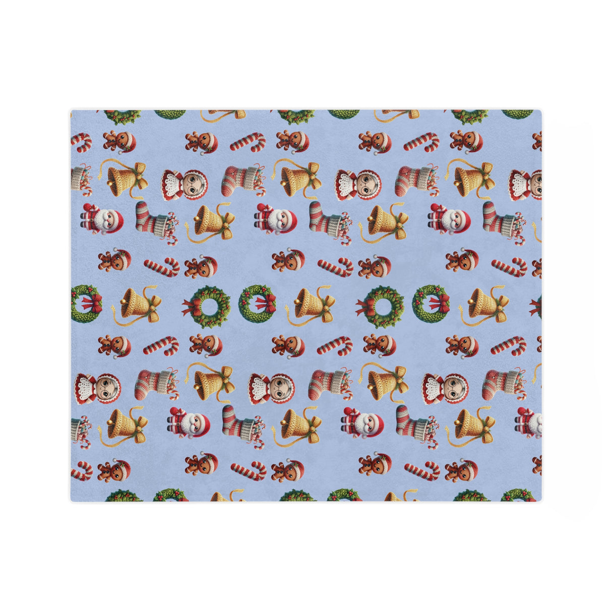 Christmas 3D Illusion Cozy Boho Minky Blanket Ultra-Soft, Warm, and Stylish Holiday Throw | Perfect Gift for Winter Nights | Premium Plush Comfort for Bed & Couch - MRSBYVALLE