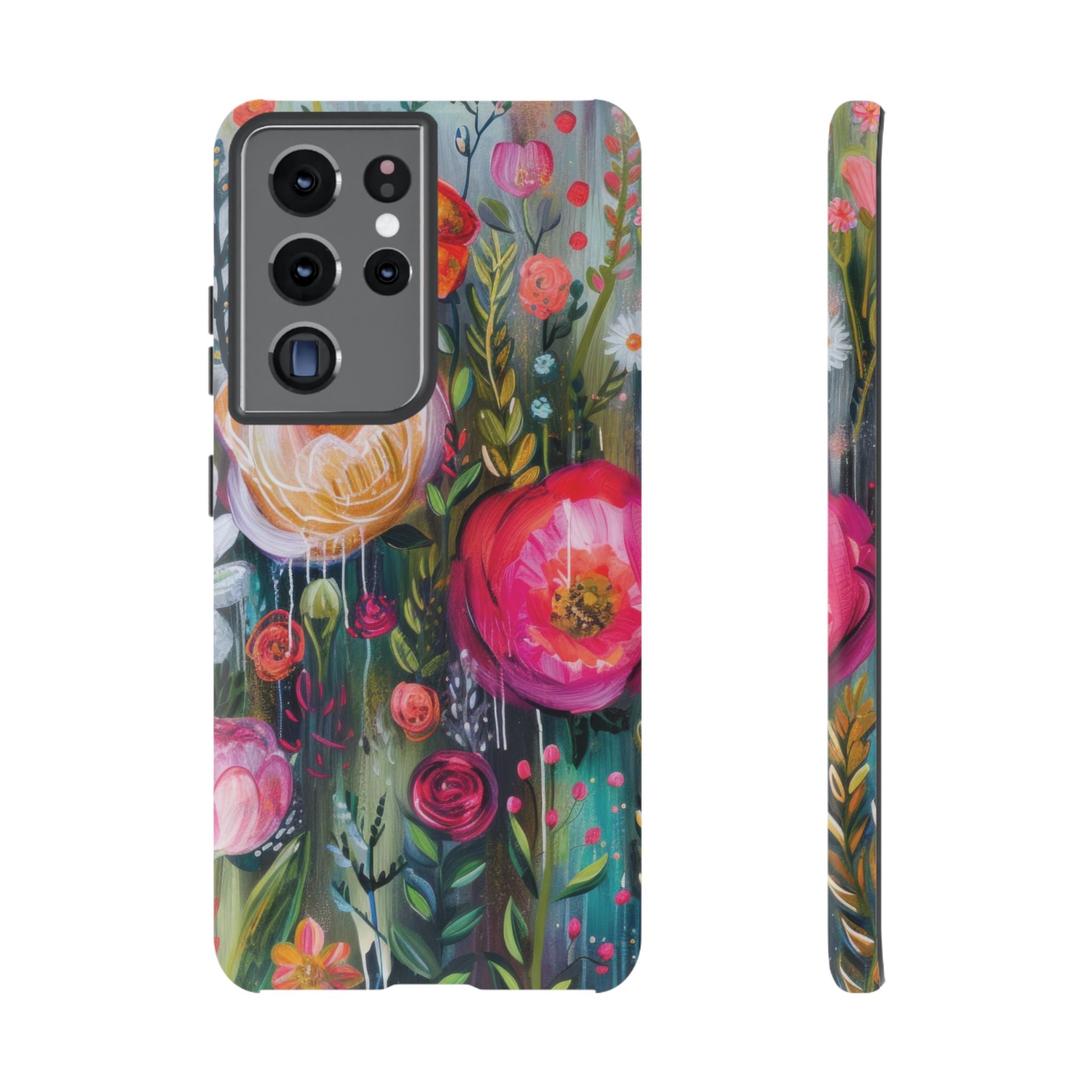 Watercolor Boho Floral Phone Case for iPhone 17 case Samsung, and Pixel | Stylish Protective Cover Gift for Her Perfect for Floral Lover